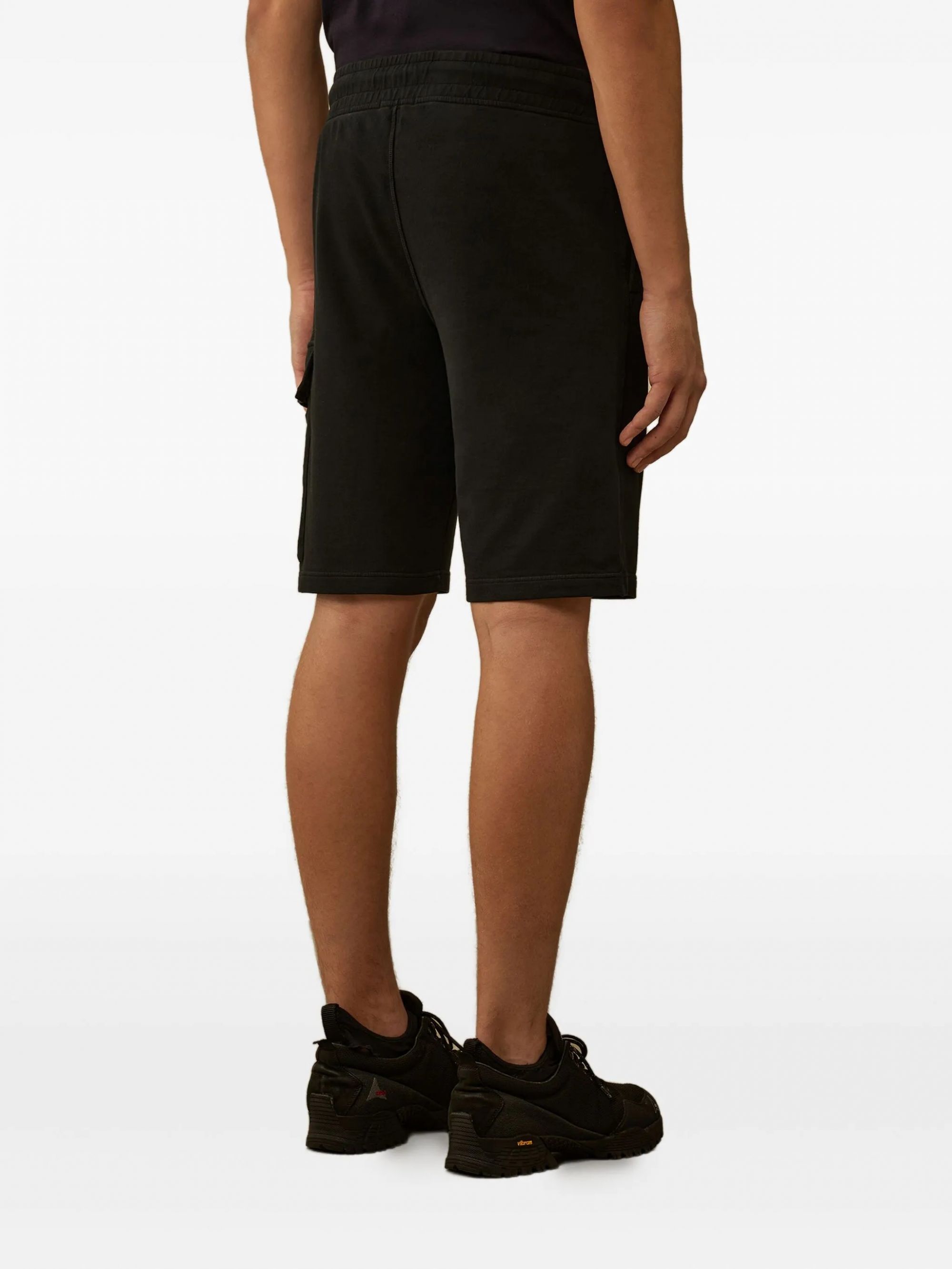 LIGHT FLEECE CARGO LENS SWEATSHORTS #999 C.P. COMPANY Shorts RCCMSB704A002246G