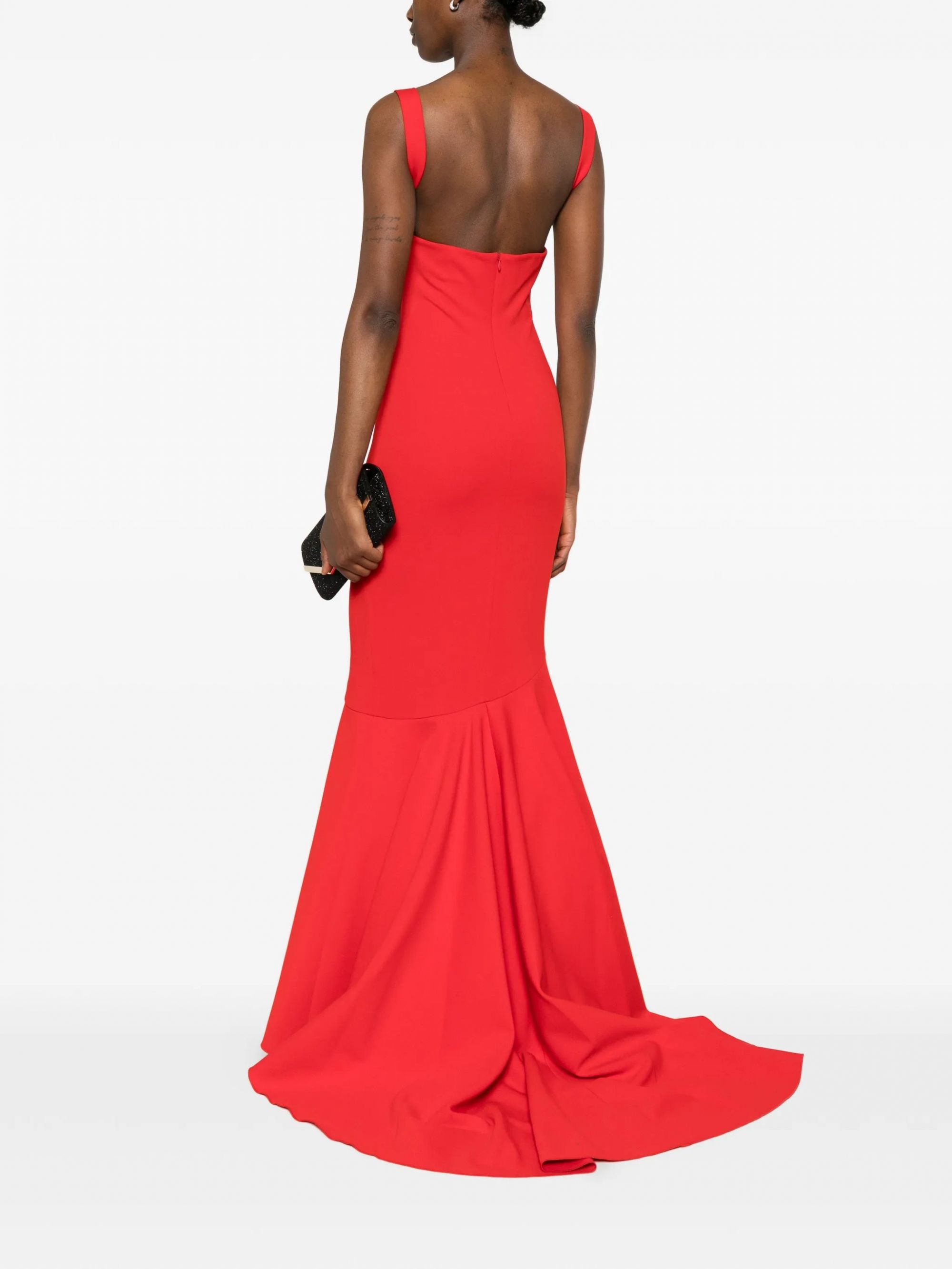 LOTTIE MAXI DRESS #RED SOLACE LONDON Vestiti OS47003