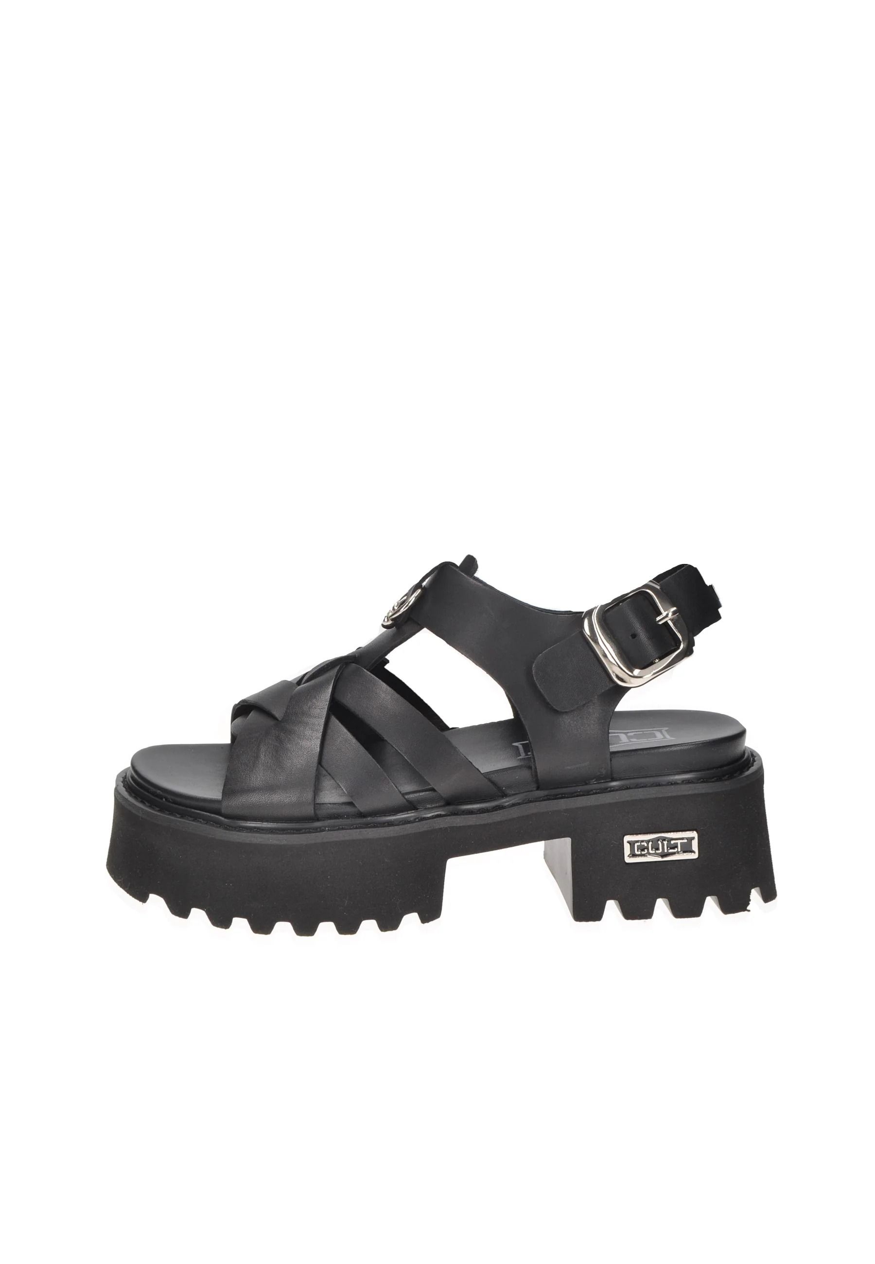 CHER 4535 SANDAL W LEATHER #BLACK CULT Scarpe CLW453500