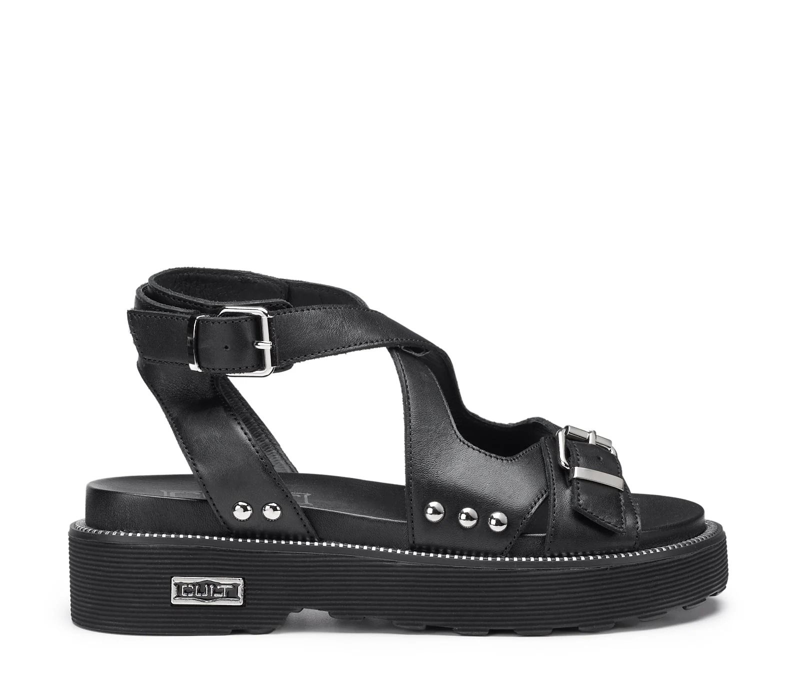 ZIGGY 4472 SANDAL W LEATHER #BLACK CULT Scarpe CLW447200