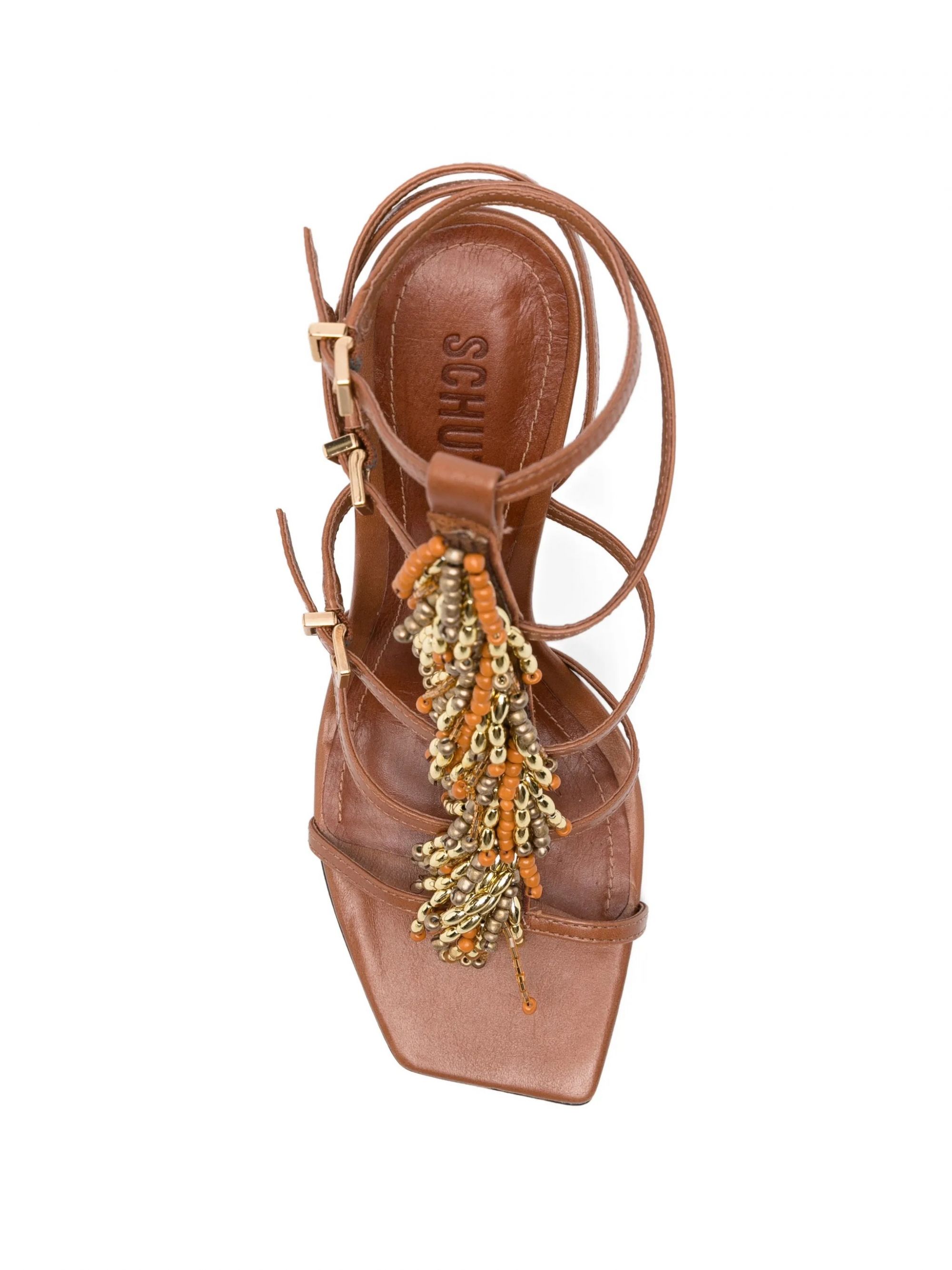 SANDALI #BROWN SCHUTZ Scarpe S2140400680001