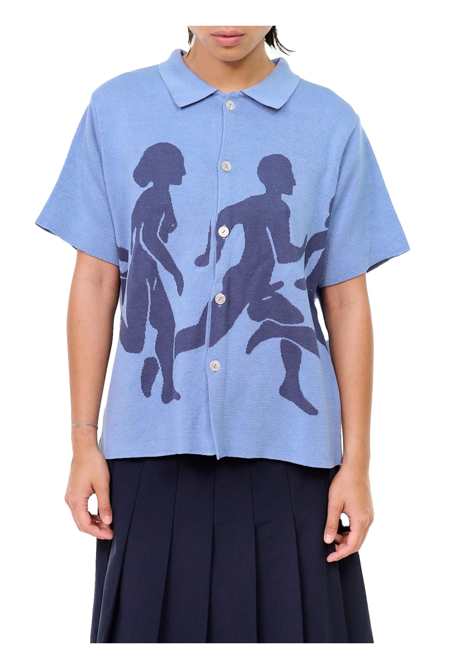 FEW HARD MEN #BLUE CARNE BOLLENTE Jersey SS26KNP0101