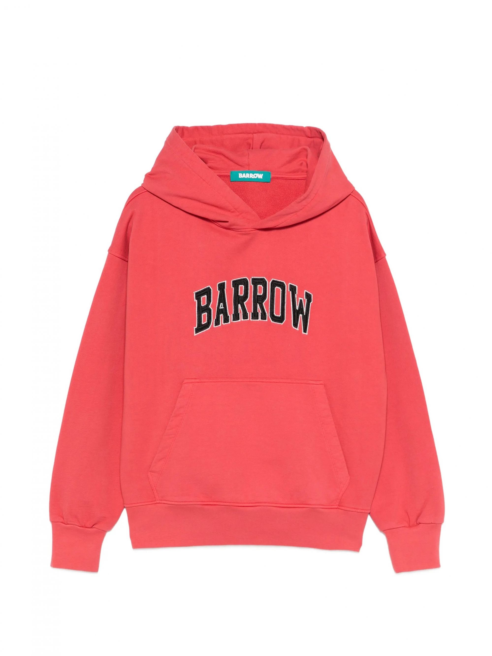 HOODIE UNISEX ROSSO/RED #040 BARROW Felpe S6BWUAHS013