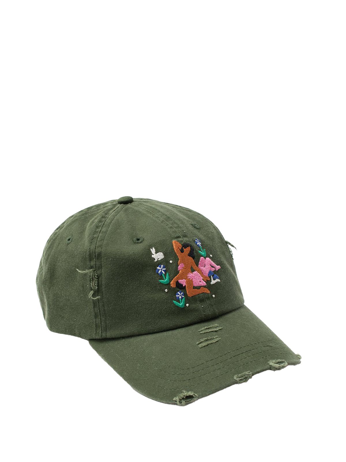 BUNNIES IN BLOOM #OFF-GREEN CARNE BOLLENTE Accessories SS26CAP0105