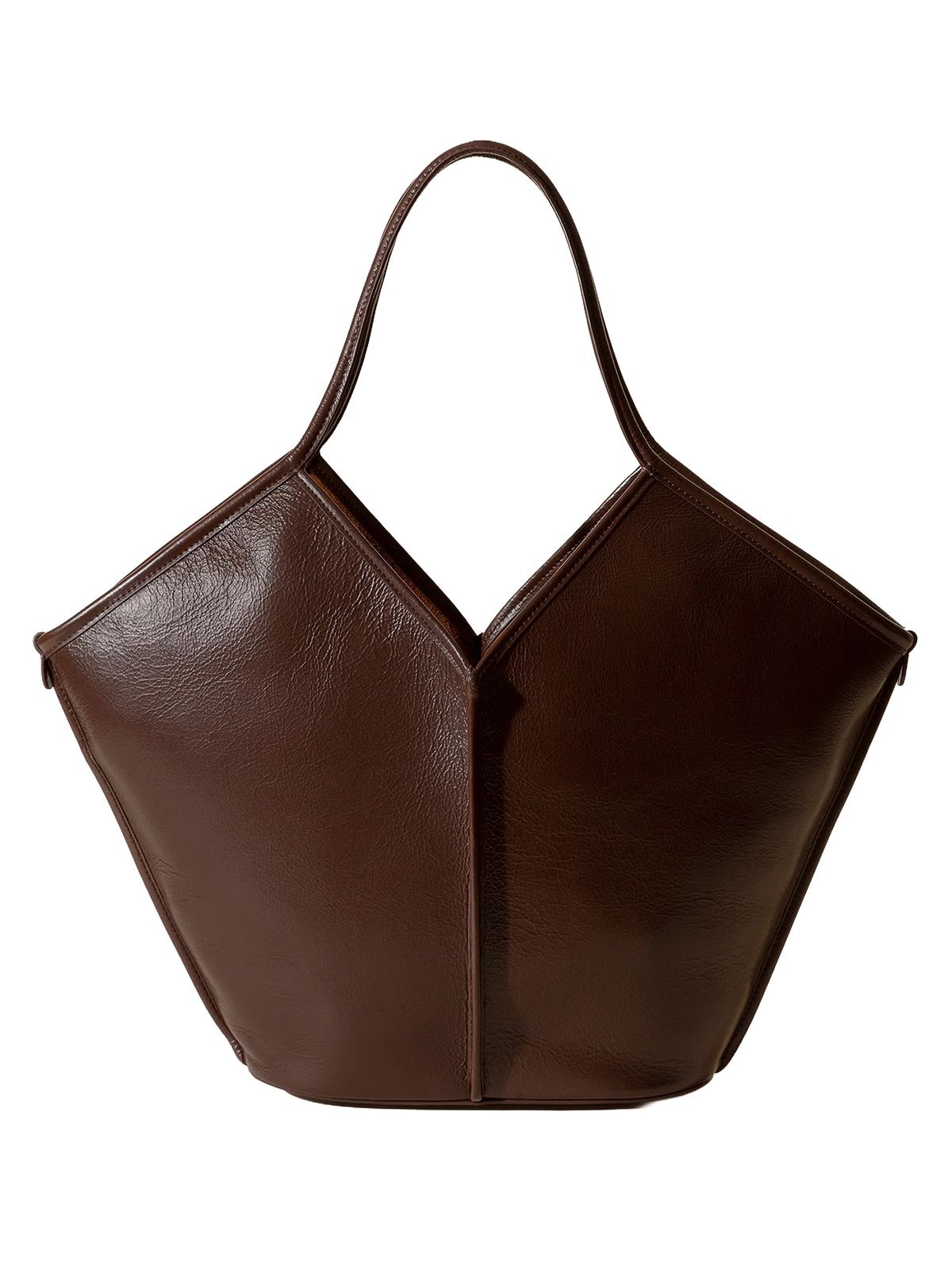 TOTE CRAFTED IN DISTRESSED LEAT. #DARK BROWN HEREU Bags CALELLA DISTRESSED