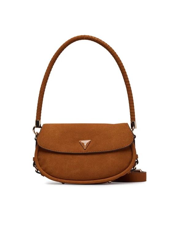 DANYA FLAP SHOULDER BAG #COGNAC GUESS  Bags HWSG99 18190 COG