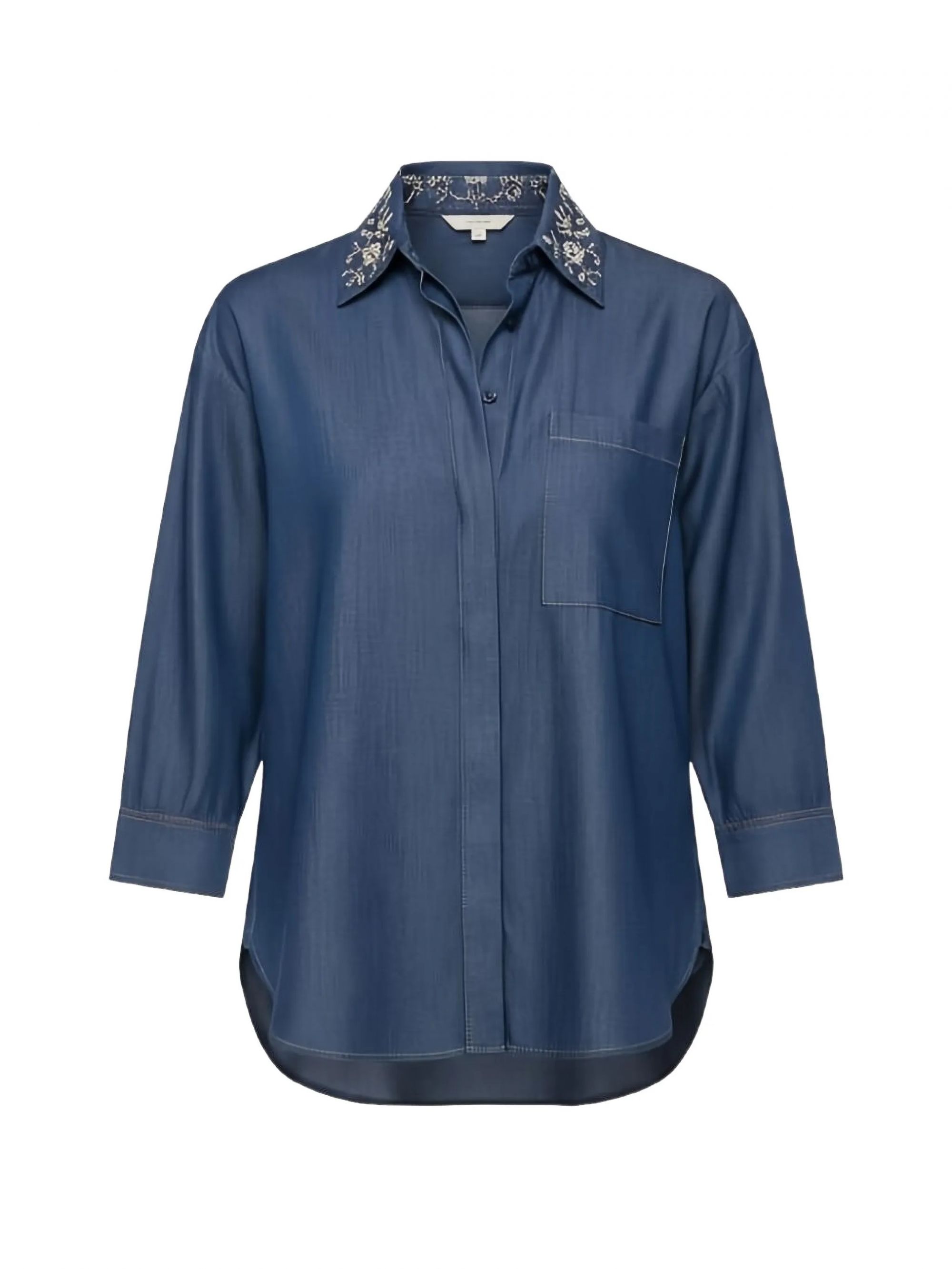 CAMICIA DENIM CHAMBRAY NORMAL WASH #77000 LIU JO Camicie UA6274D4894 77000