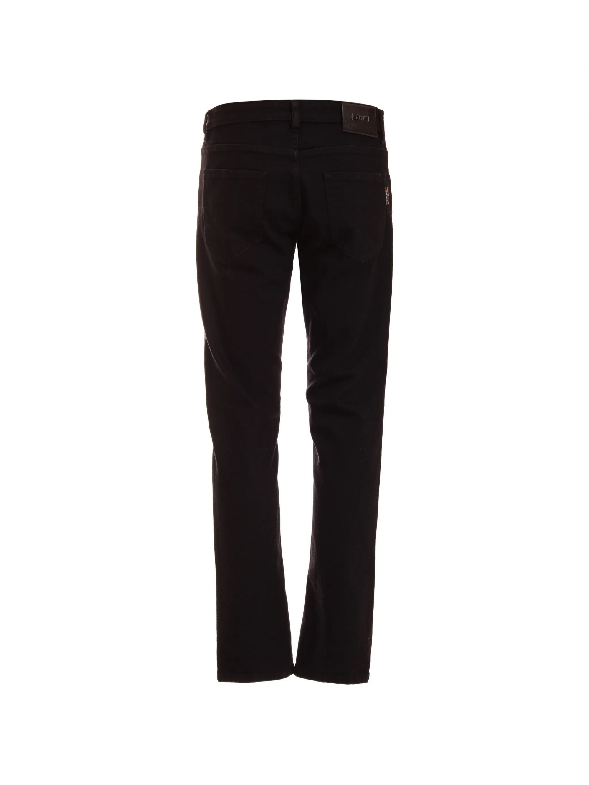 SLIM TROUSERS/5POCKET BLACK #909 JUST CAVALLI Trousers 80OAB5S0 CDWC5