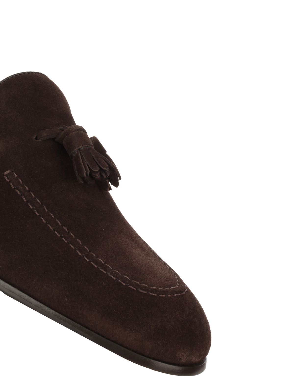TASSEL MOC ADLER VISONE T.MORO #TM23 DOUCAL'S Scarpe DU1080PANNUF009TM23