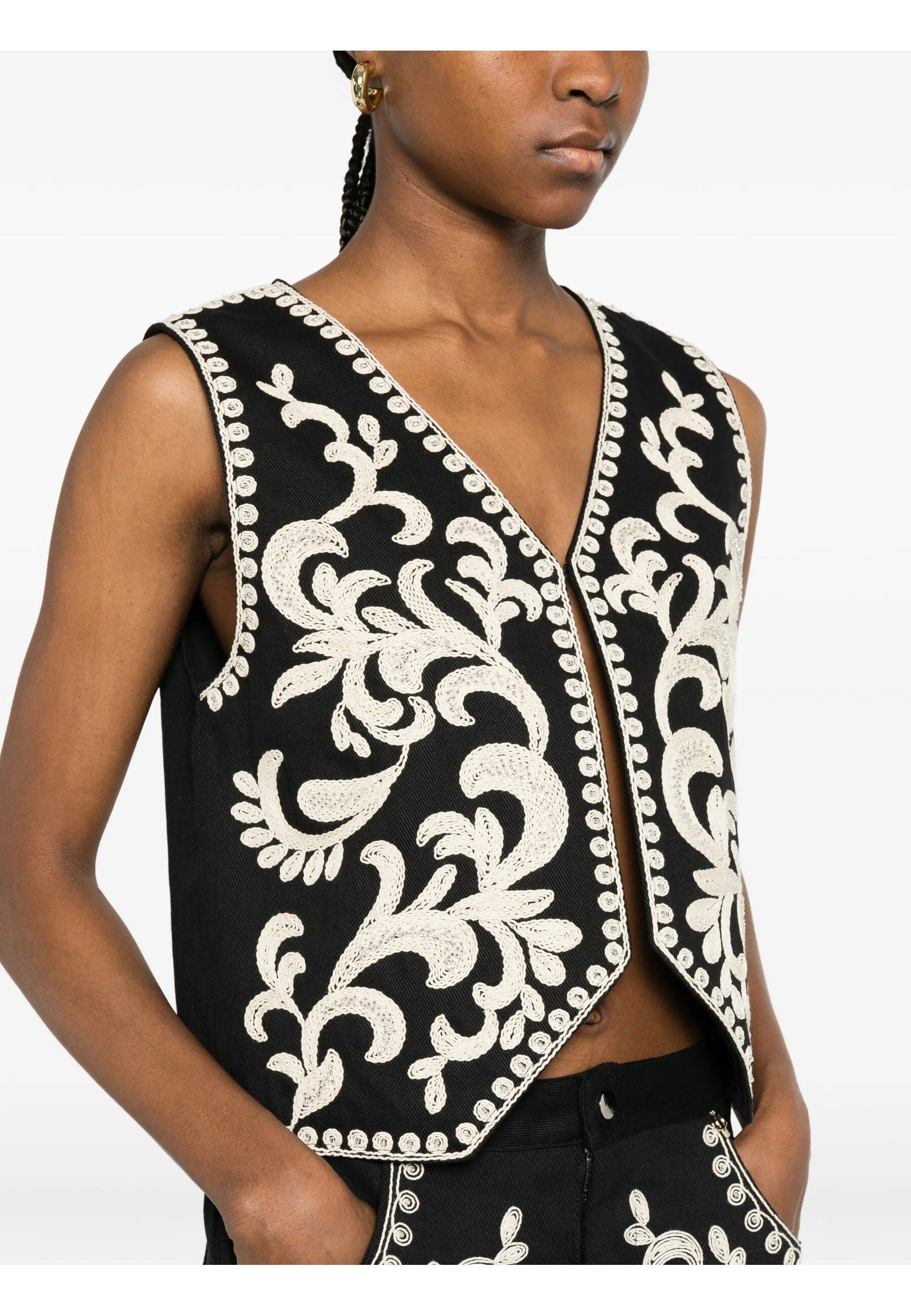 GILET #NERO PHILIA LOFT Capispalla D02N0028