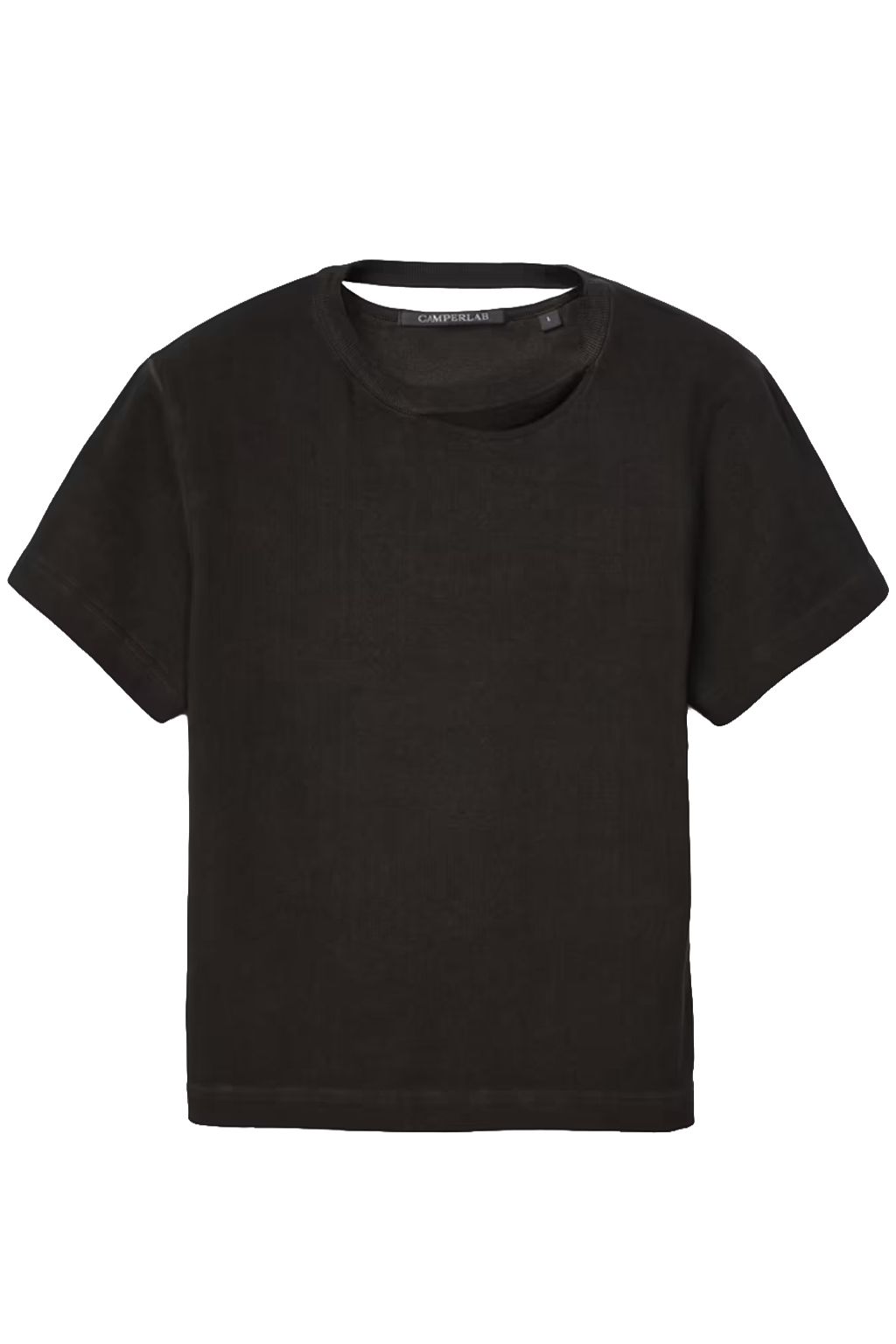 SLIM FIT T-SHIRT FADED #BLACK CAMPER LAB T-shirt AU00086 001