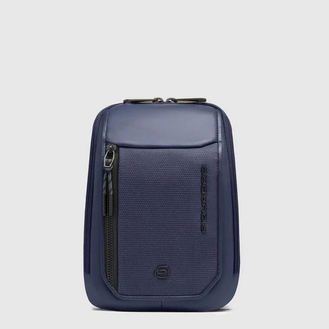 BORSELLO PELLE E TESSUTO #BLU PIQUADRO Accessories CA6933S143/BLU
