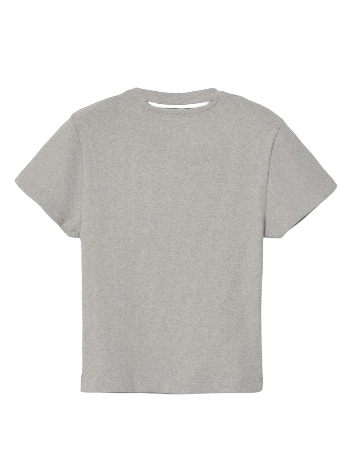 SLIM FIT T-SHIRT FADED #GREY MELANGE CAMPER LAB T-shirt AU00086 002