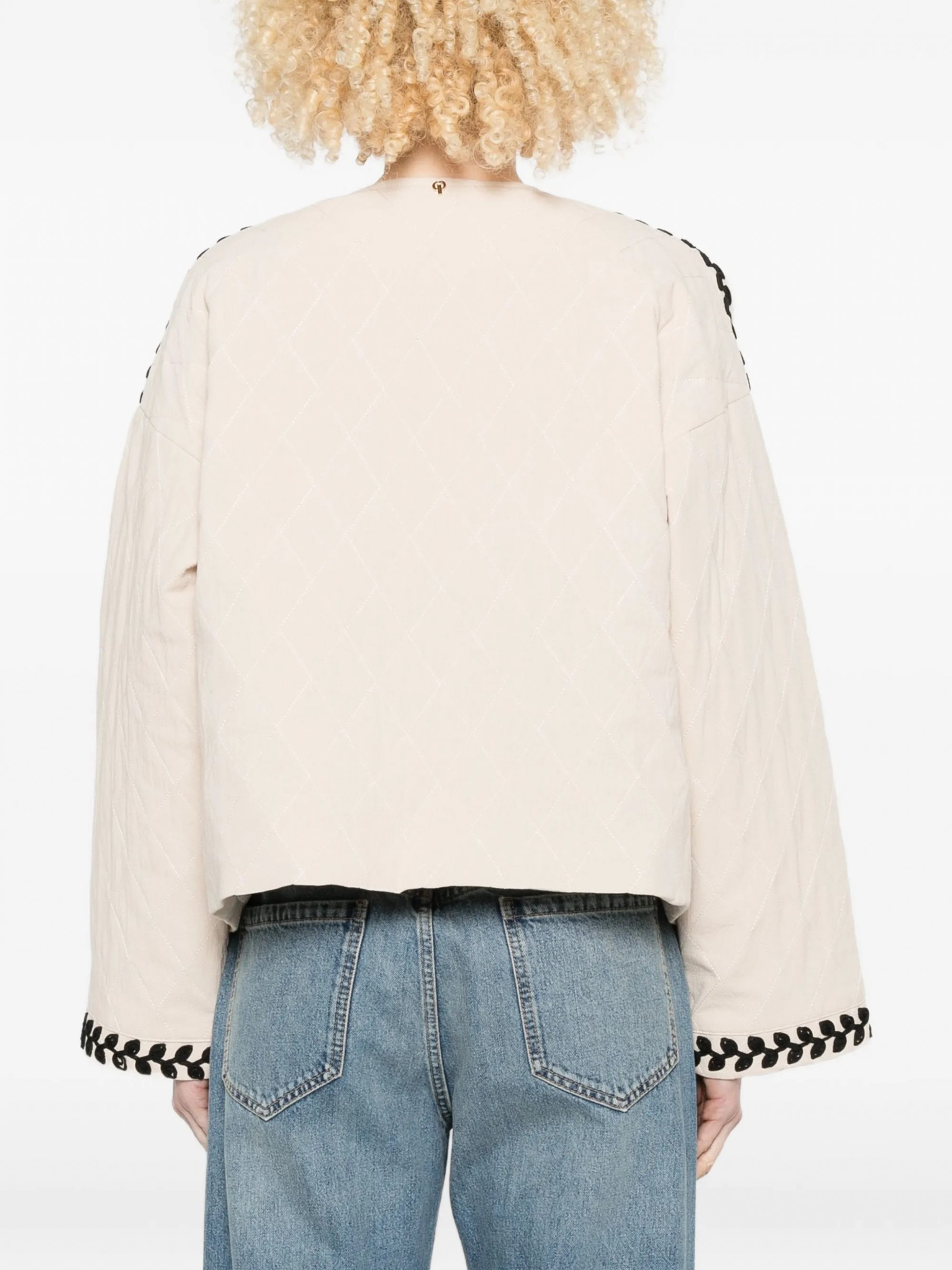 TRAPUNTINO #ECRU PHILIA LOFT Capispalla D02N0030