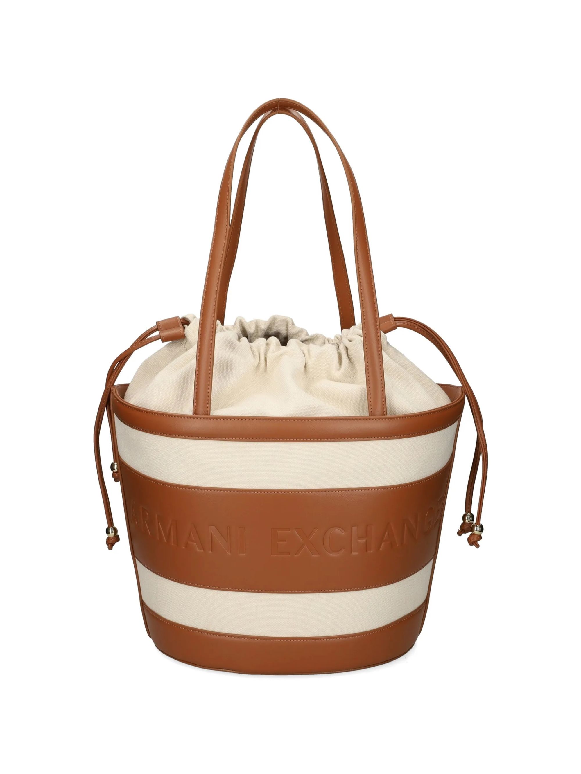 SHOPPING BAG NATUR/SALINE CLAY #M6261 ARMANI EXCHANGE Borse XW002607 AF22635 M6261