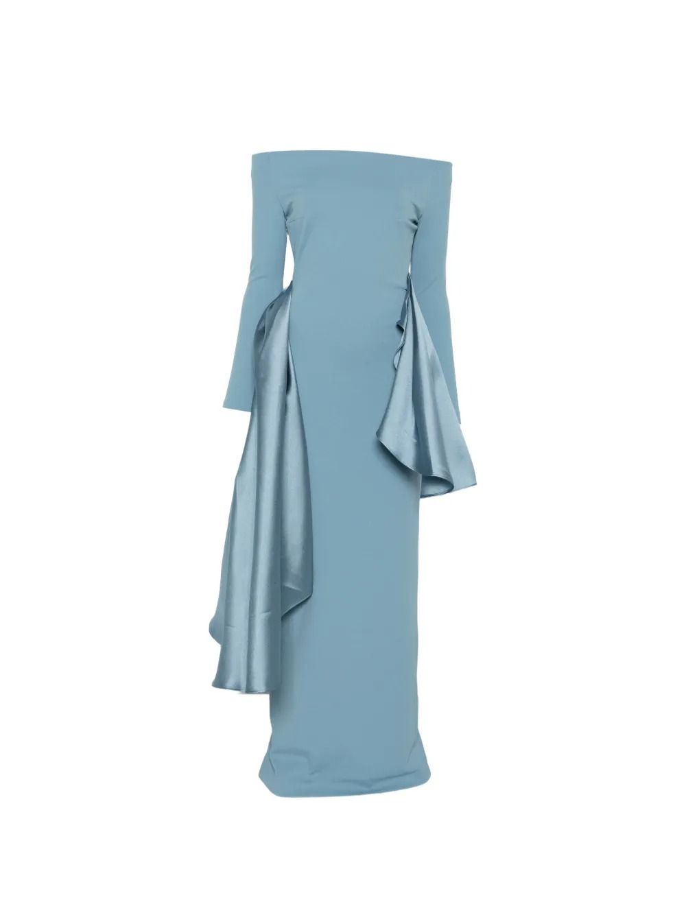 KIANA MAXI DRESS #SLATE BLUE SOLACE LONDON Vestiti OS43007