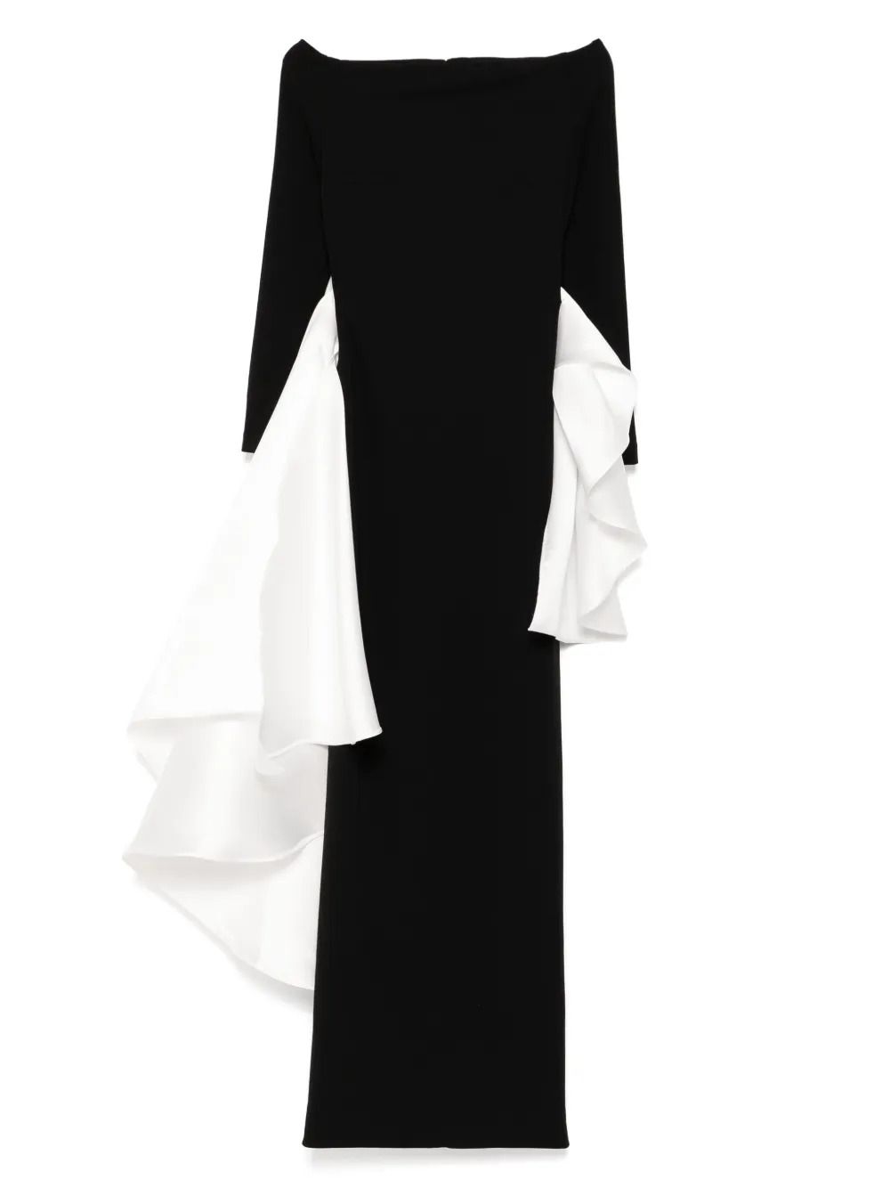 KIANA MAXI DRESS #BLACK SOLACE LONDON Vestiti OS43007