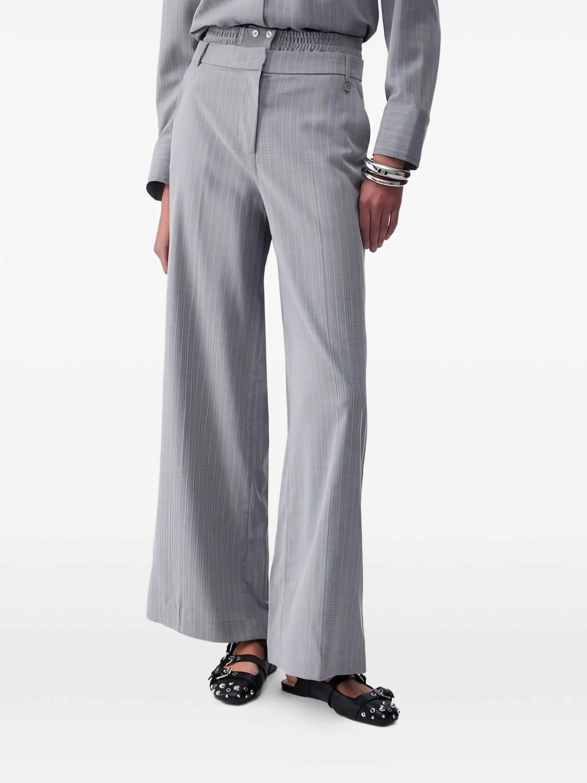 PANT.TS LUNGO GRIGIO GESSATO #P9686 LIU JO Pantaloni WA6099T349A P9686