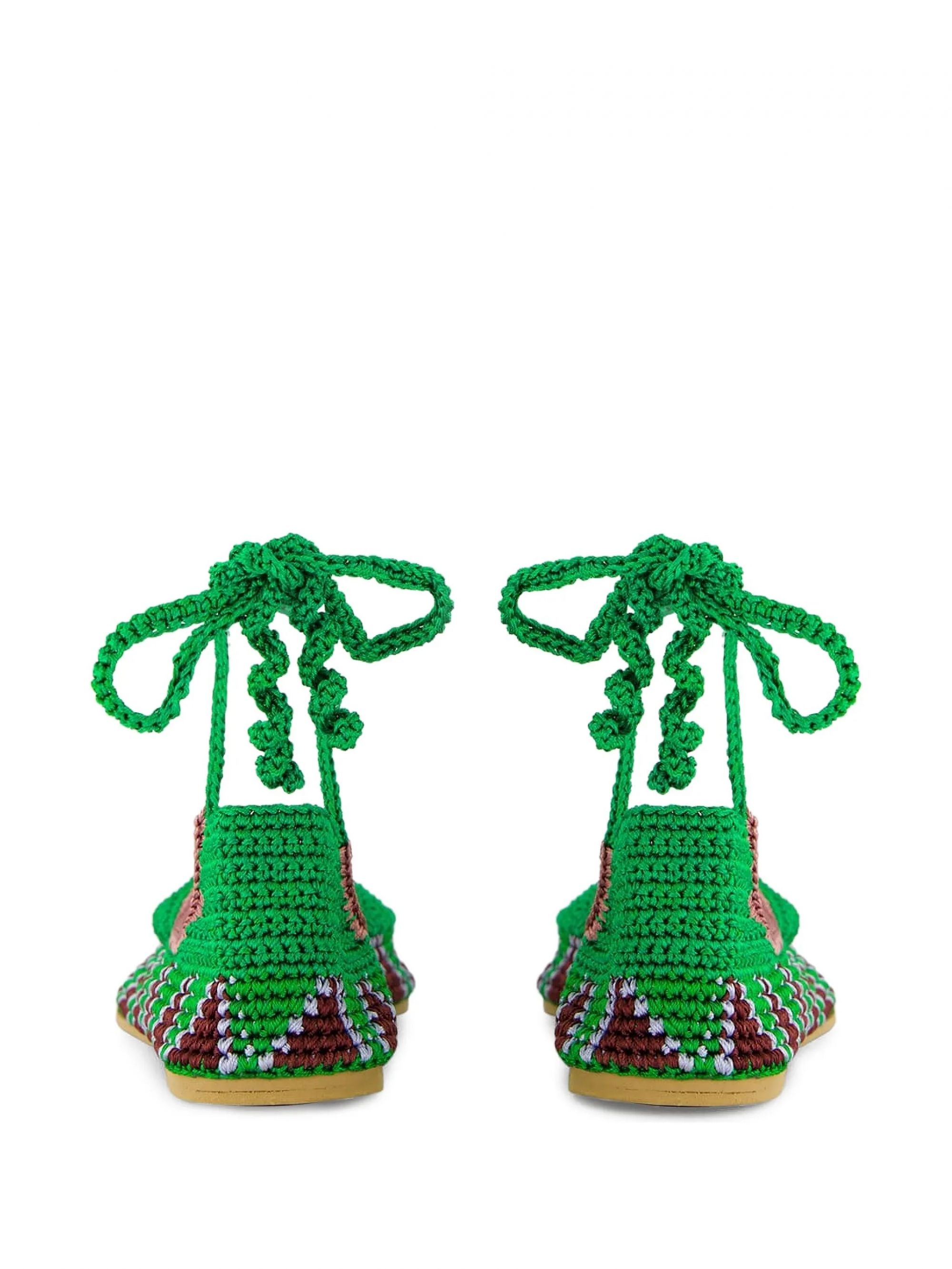 BALLERINA HIGH #BASIL GREEN KASHURA Scarpe BA0223