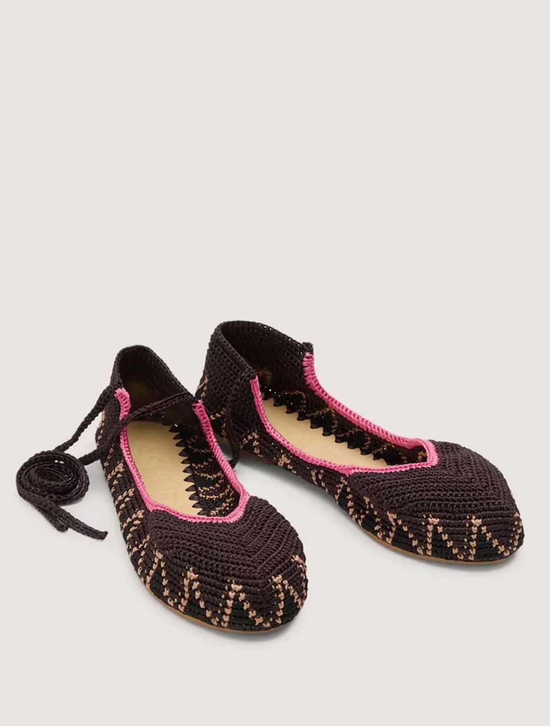 BALLERINA HIGH #COFFEE BROWN KASHURA Scarpe BA0227