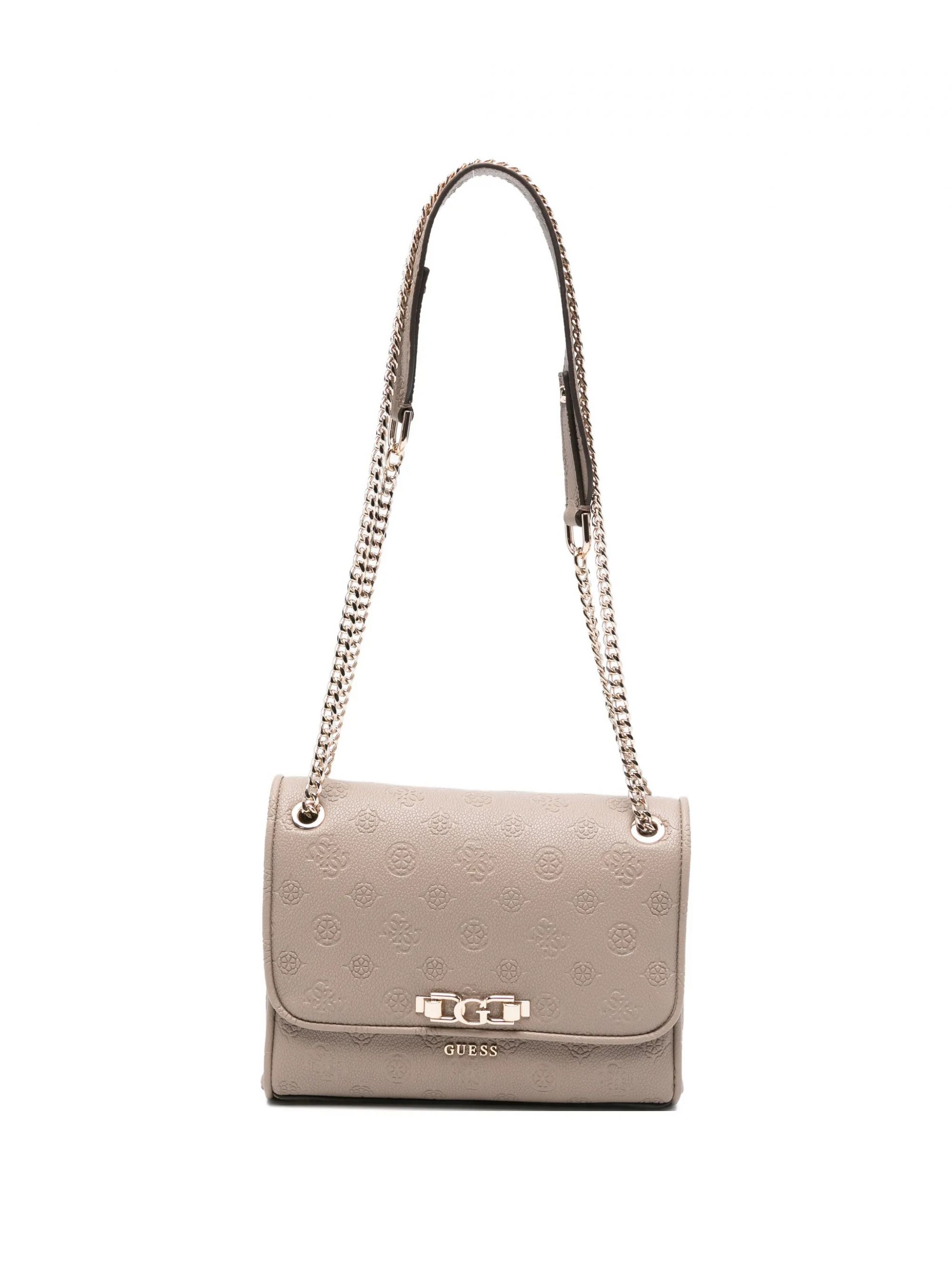 ANISE CONVERTIBLE XBODY FLAP #DARK TAUPE LOGO GUESS  Borse HWPD99 16210 DKO