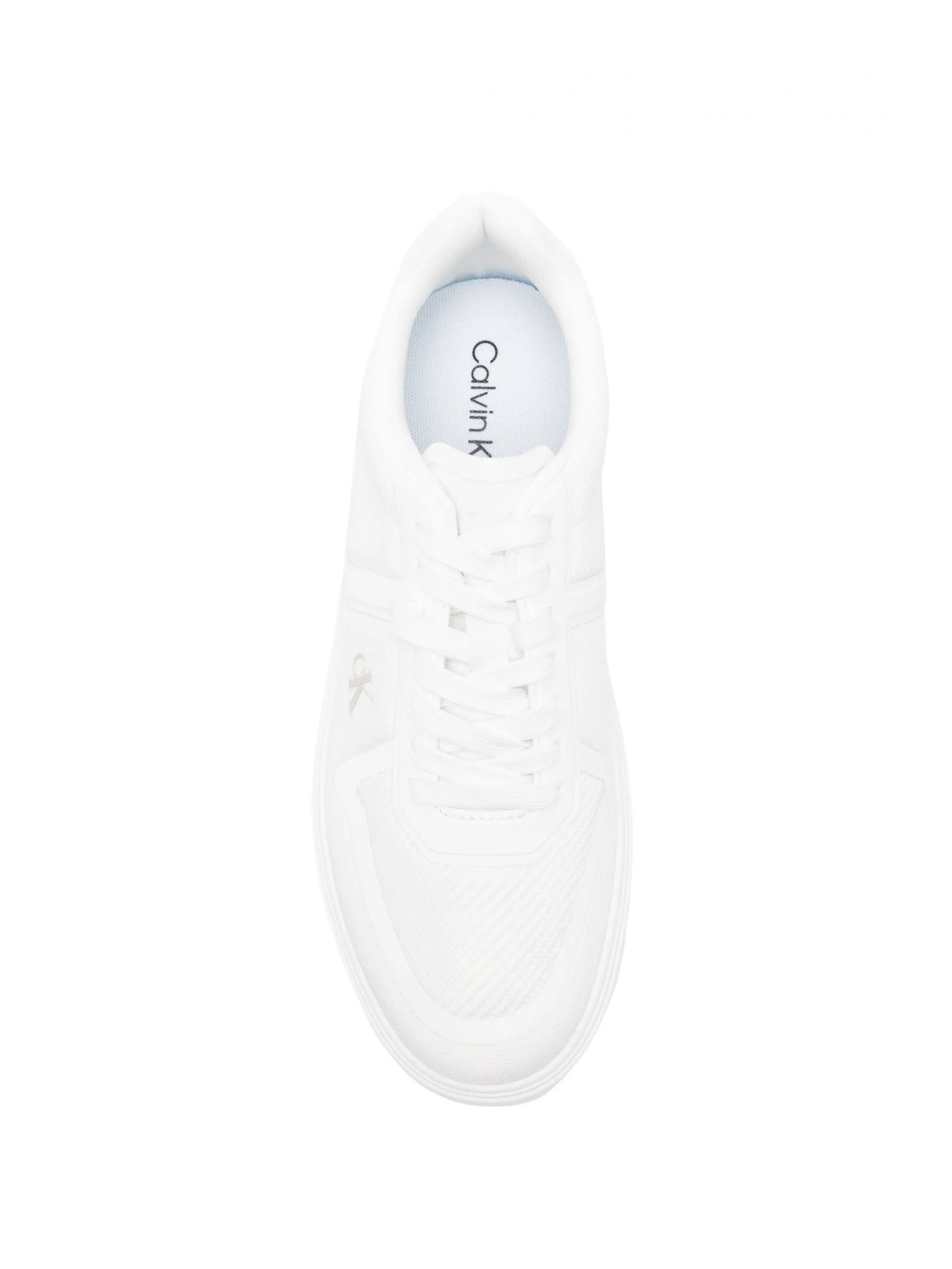 CLASSIC CUPS LACEUP KNIT TRIPLE BRIGHT WHITE #0K4 CALVIN KLEIN  Scarpe HM0HM02130