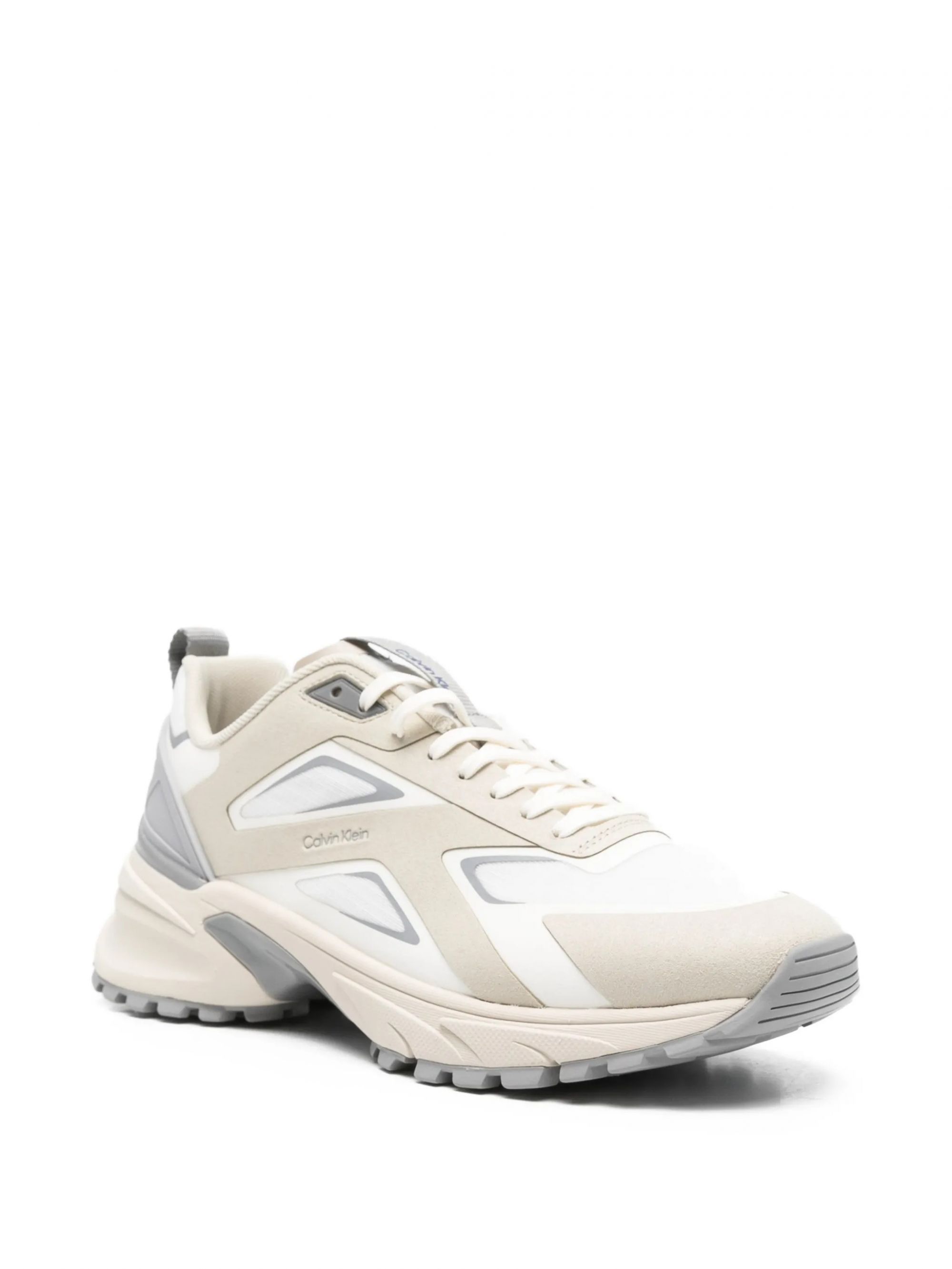 HIKE RUNNER LACEUP STIPE OATMEAL/MARSHMALLOW/CLOUDBURST #0GC CALVIN KLEIN  Scarpe HM0HM02155