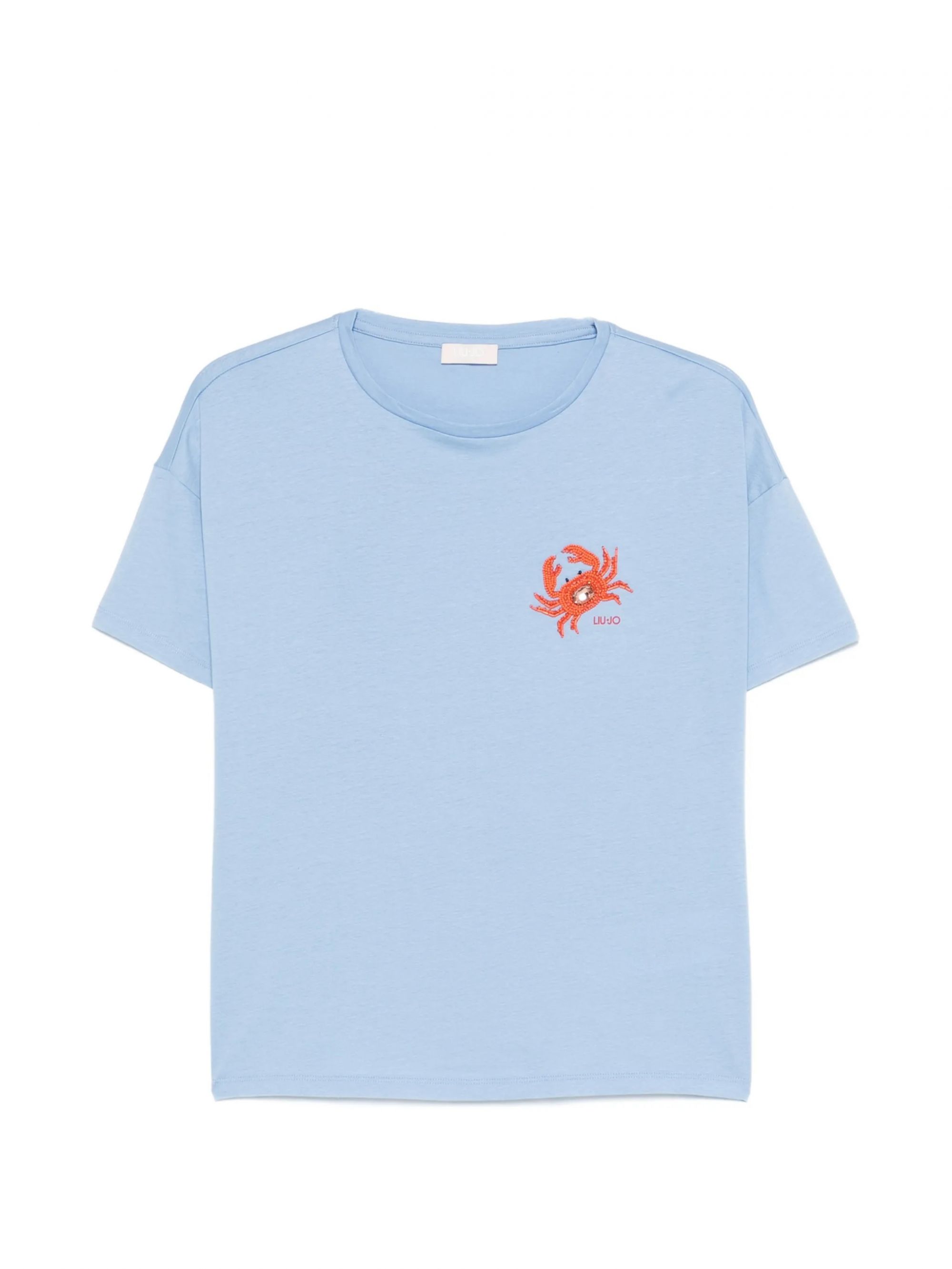 ECS T-SHIRT MODA M/C BR.BLUE #P9431 LIU JO T-shirt WA6414JS923 P9431