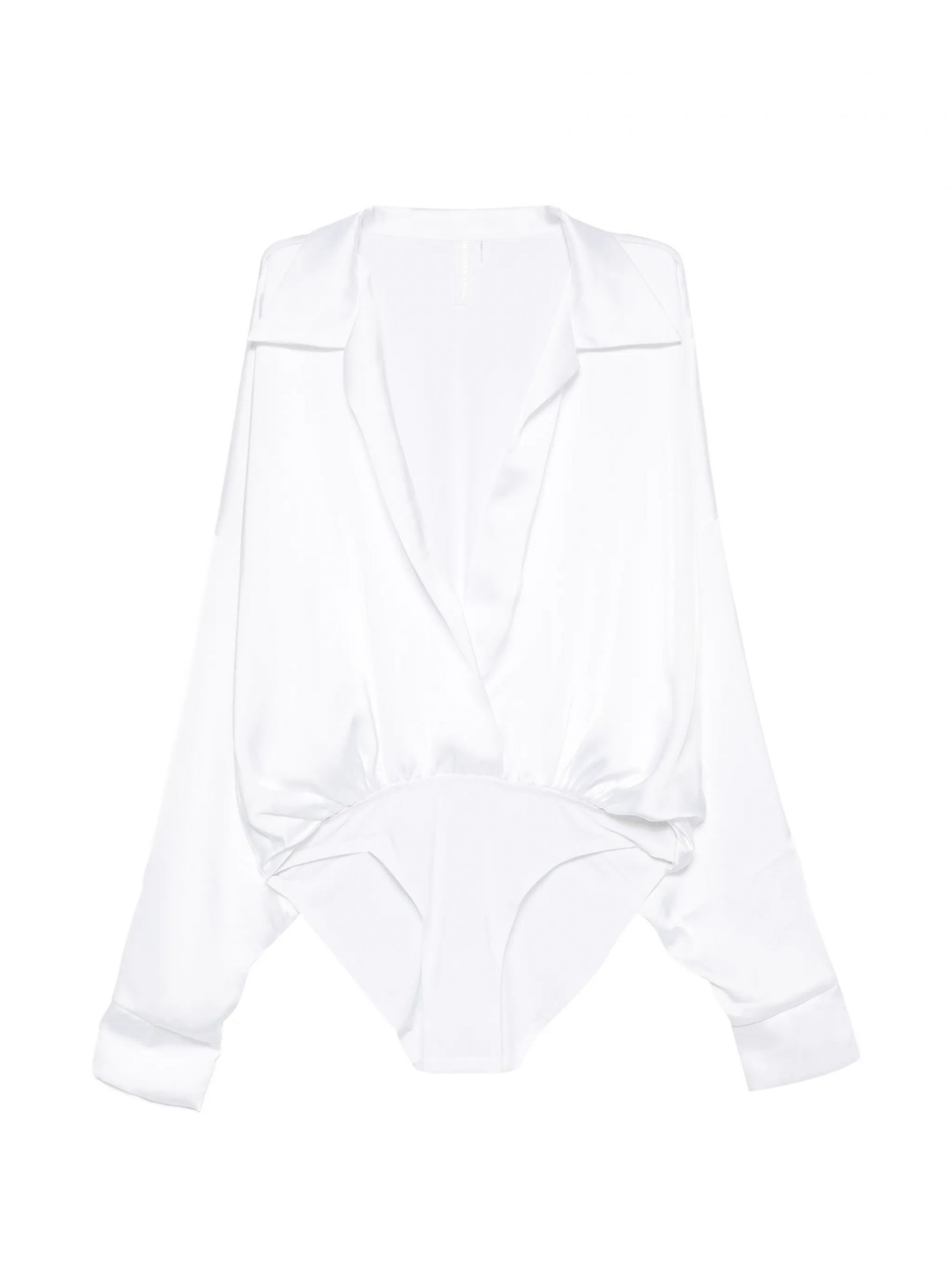 SUPER OVERSIZED BOYFRIEND NK SHIRT BODYSUIT #SNOW WHITE NORMA KAMALI Camicie ST225BSA183944