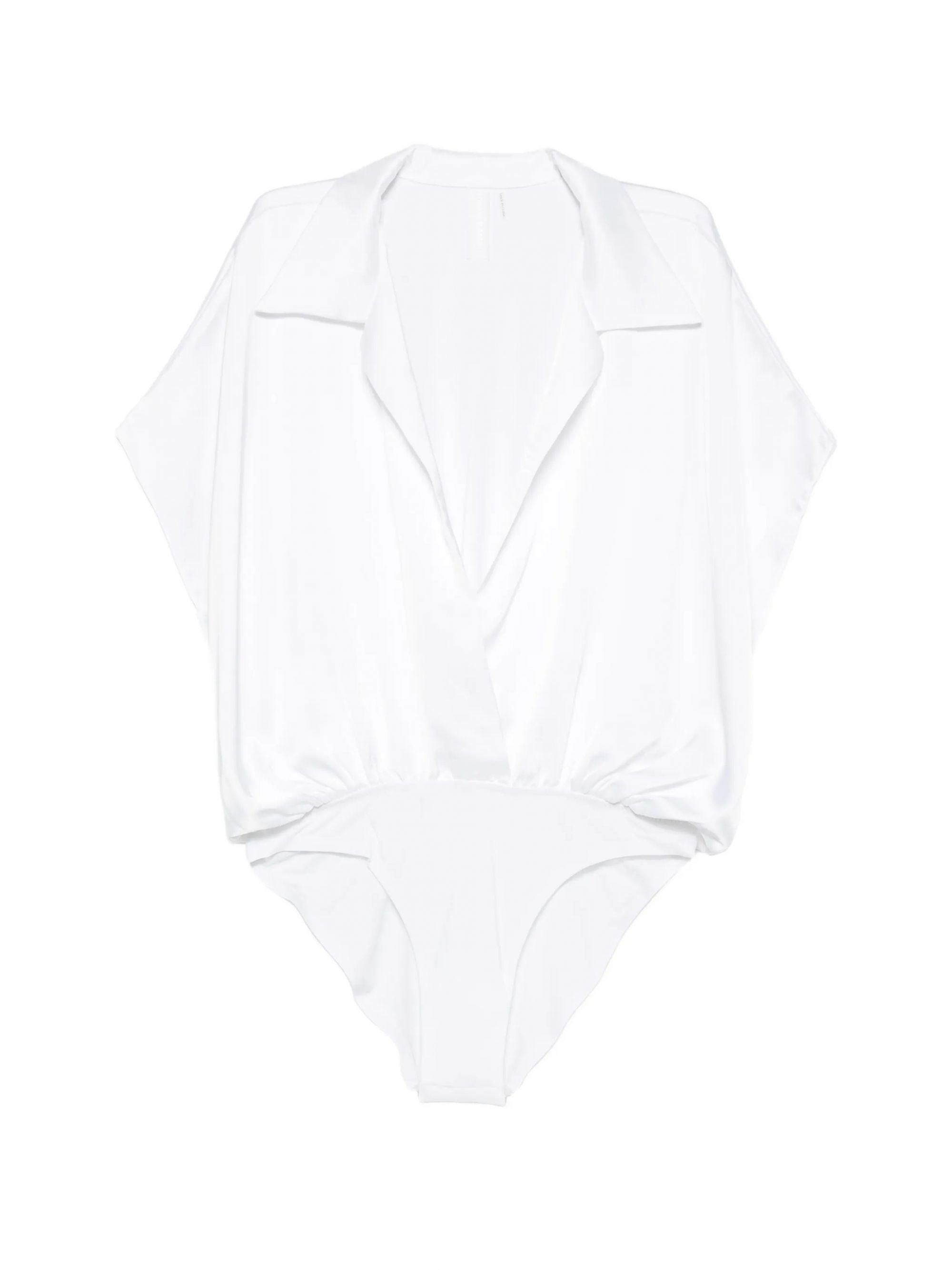 SUPER OS SLEEVELESS BF NK SHIRT BODYSUIT #SNOW WHITE NORMA KAMALI Camicie ST425BSAQ75944