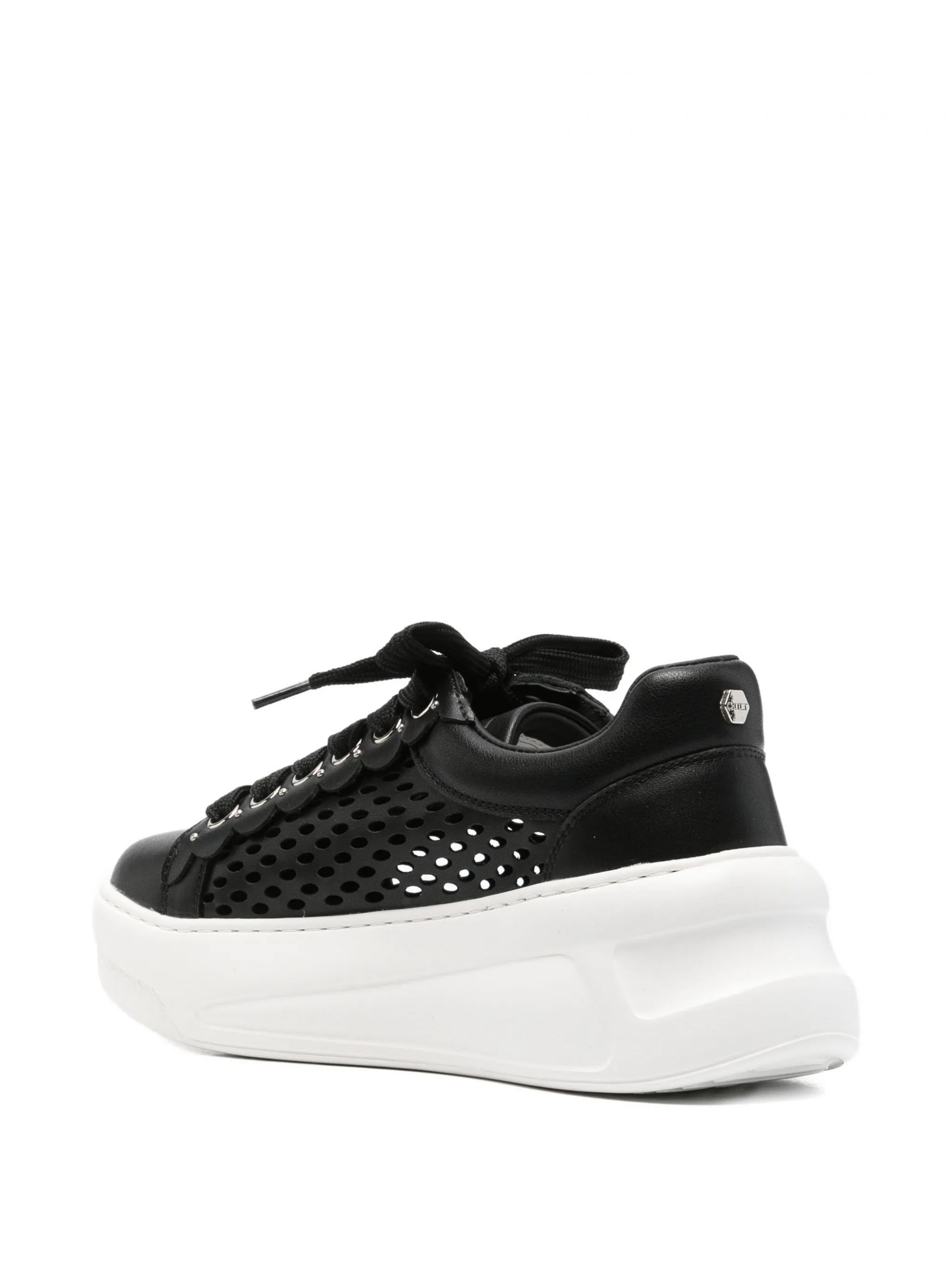 NIRVANA 4676 LOW W LEAT/PERF.LT. #BLACK CULT Scarpe CLW467600