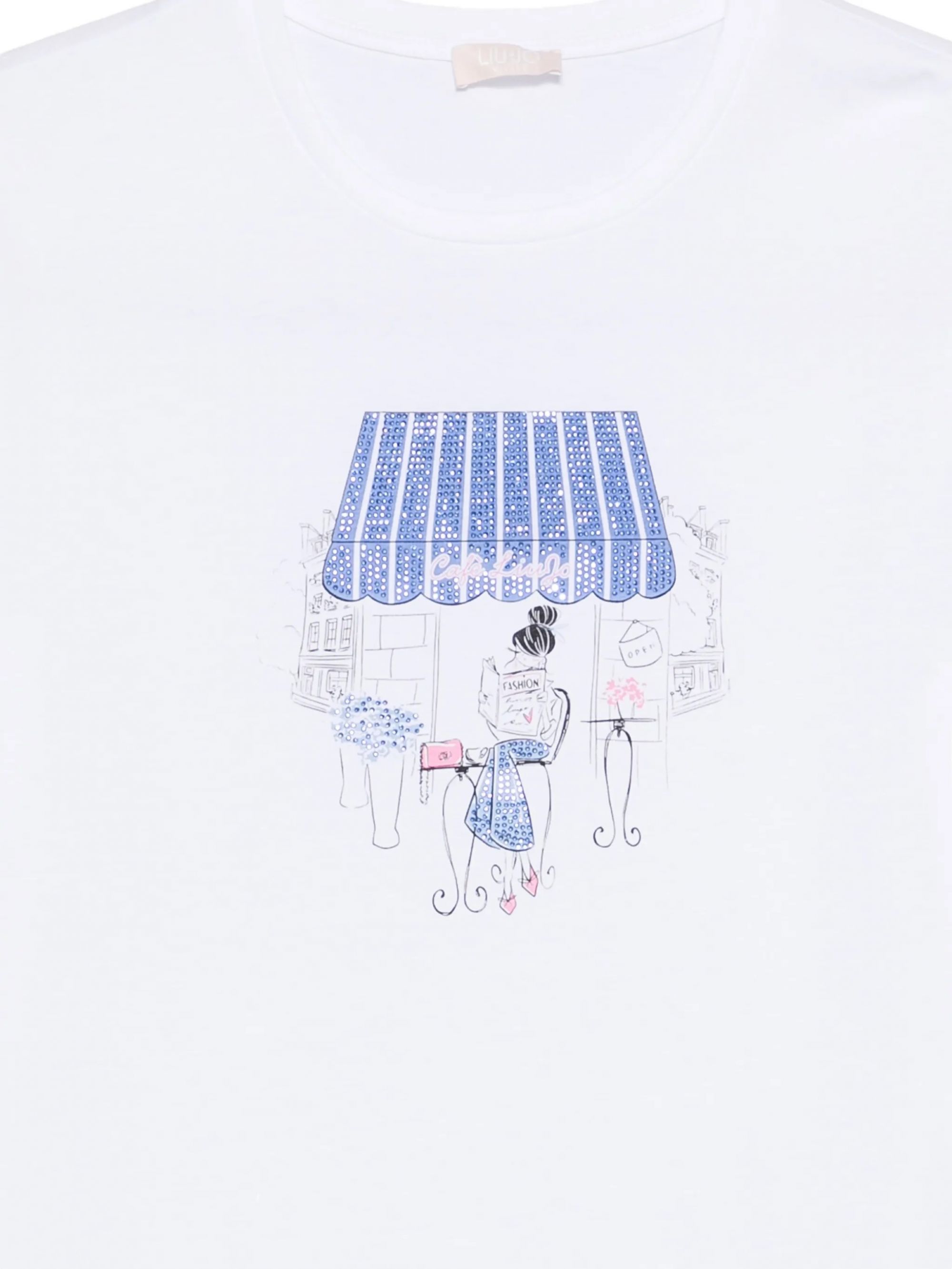 ECS T-SHIRT MODA M/C BIANCO CAFE #P9411 LIU JO T-shirt WA6502JS923 P9411