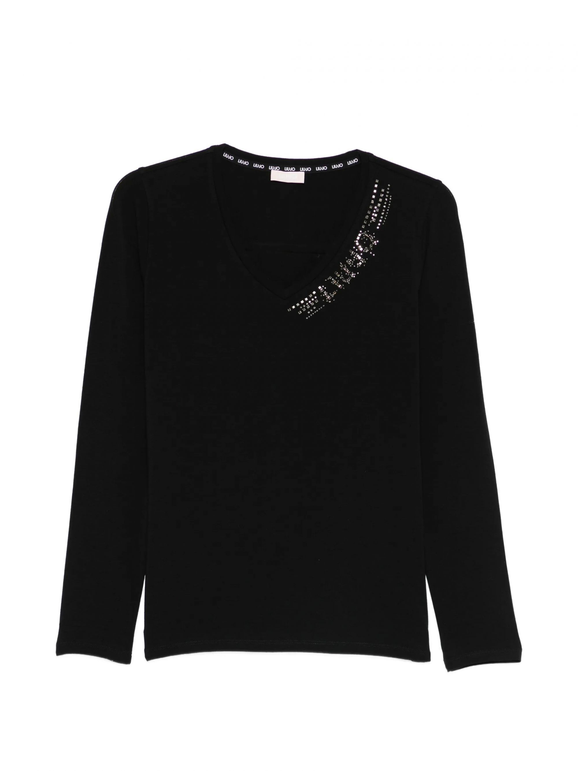 ECS T-SHIRT MODA M/L NERO #M9296 LIU JO T-shirt TA6053JS003 M9296