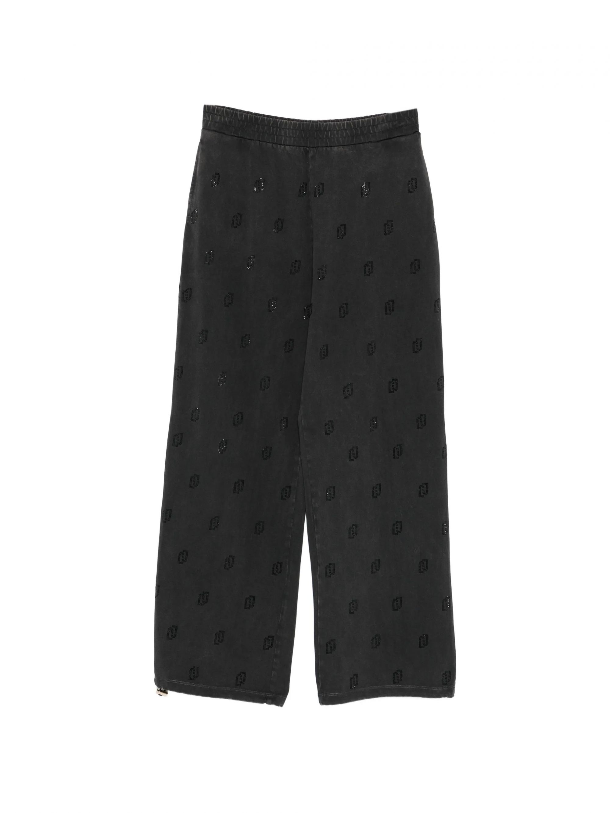 ECS PANT.JERSEY LUNGO NERO #S9149 LIU JO Pantaloni TA6102JS008 S9149