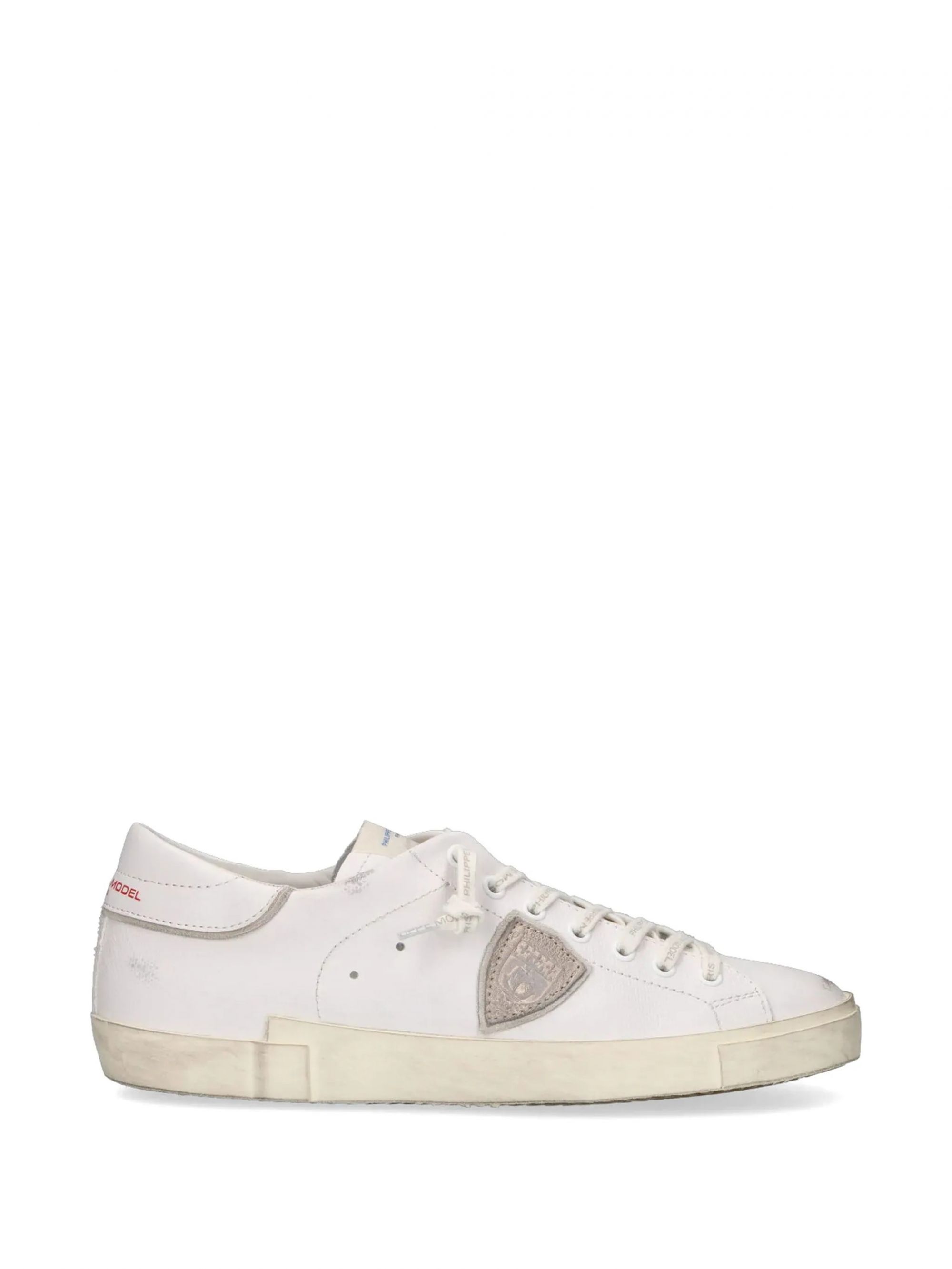 PRSX LOW MAN BLANC #FG01 PHILIPPE MODEL PARIS Scarpe PRLU FG01