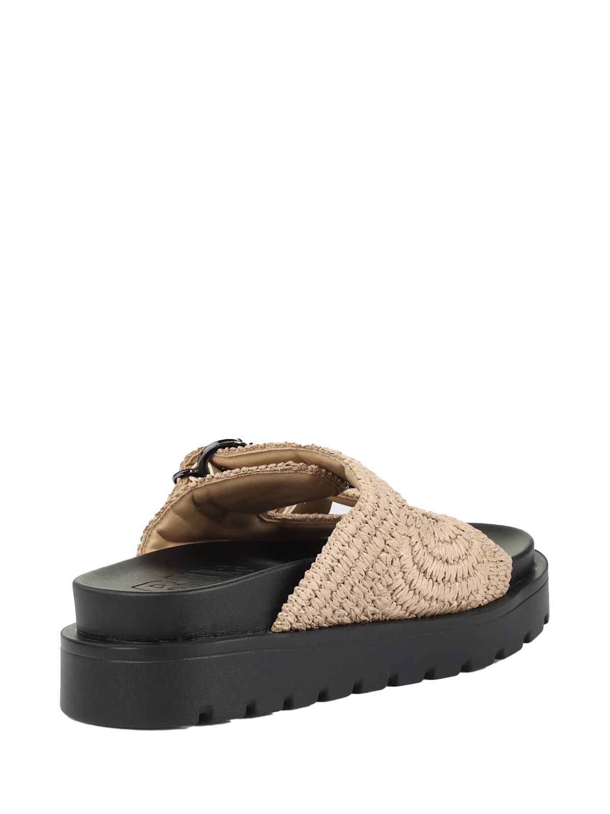 RAYA ARI BO-VEGAN RAFFIA #CREAM/BLACK BUFFALO Scarpe 1602337-XA