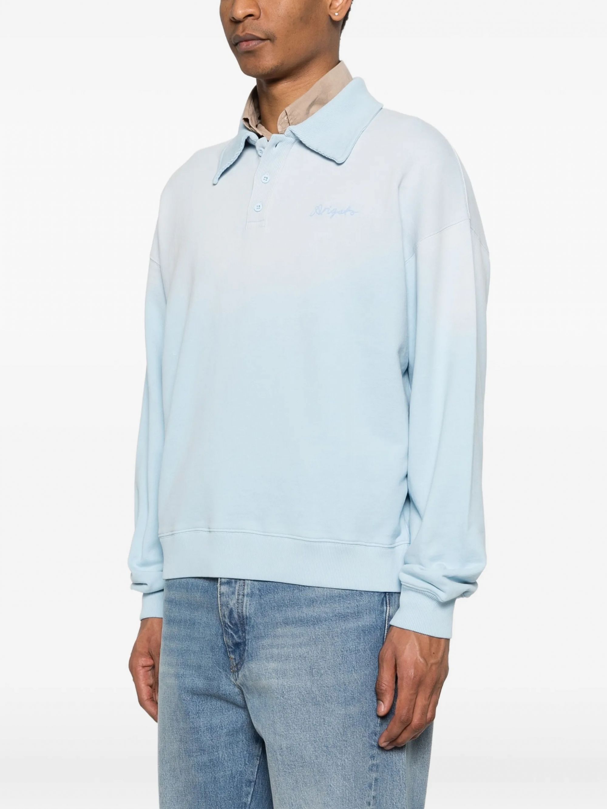 MAZE POLO SWEATER #POWDER BLU AXEL ARIGATO Maglieria A3843001-12