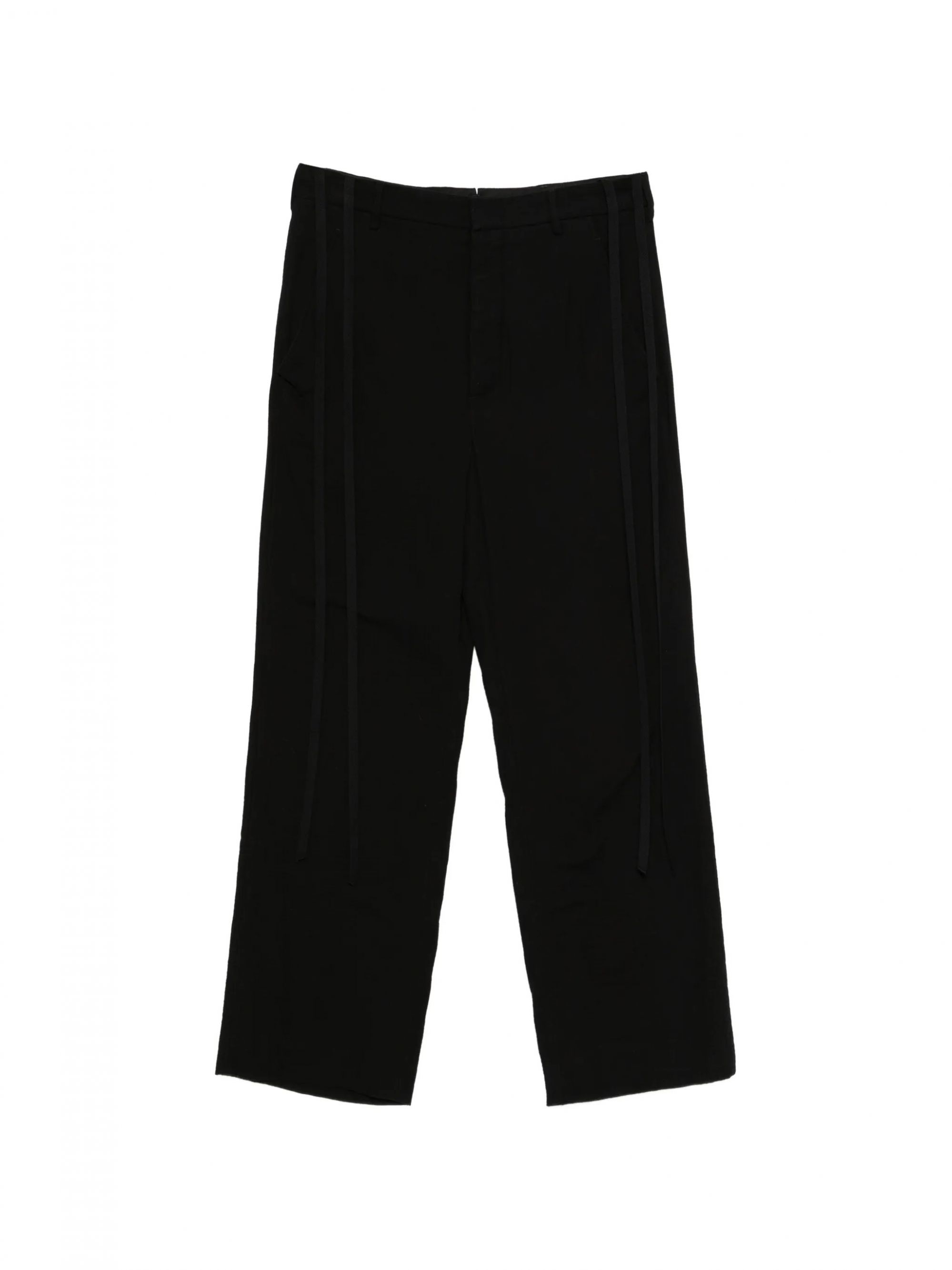 LEON COMFORT FIT TROUSERS BLACK #099 ANN DEMEULEMEESTER Trousers B0010304 FA718 099