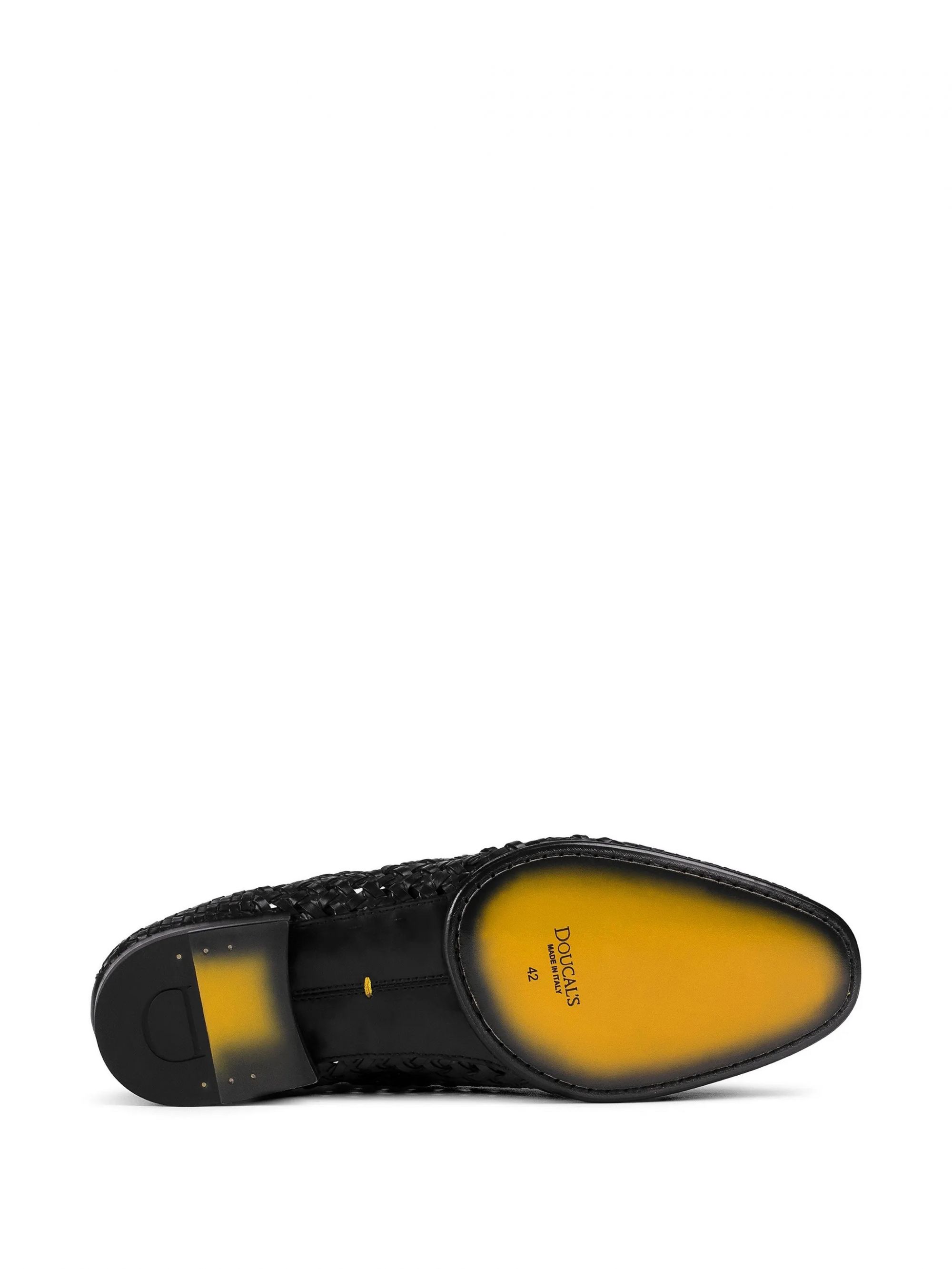 MOCASSINO INTRECCIO VERO NERO #NN00 DOUCAL'S Scarpe DU3522TAORUZ276NN00
