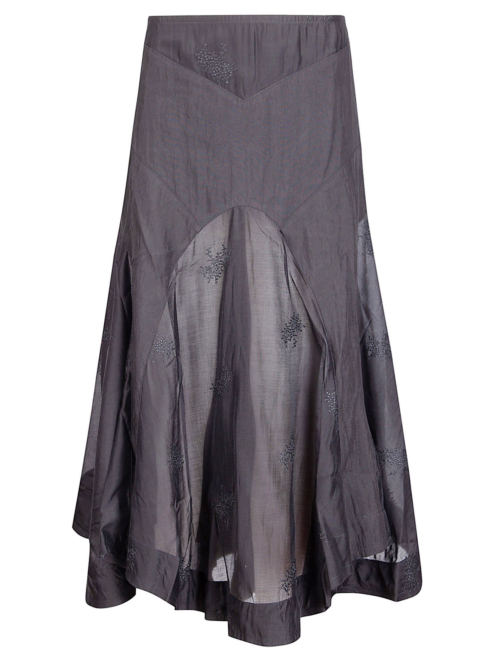 PETTI SKIRT #NOIR BLOOM OUR LEGACY Gonne W2264PNB