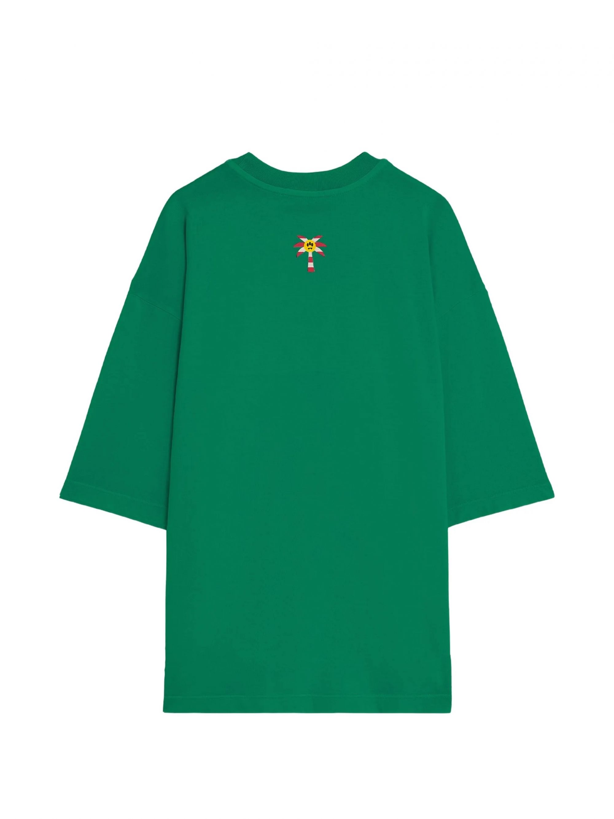 JERSEY T-SHIRT UNISEX VERDE/GREEN #080 BARROW T-shirt S6BWUATH019