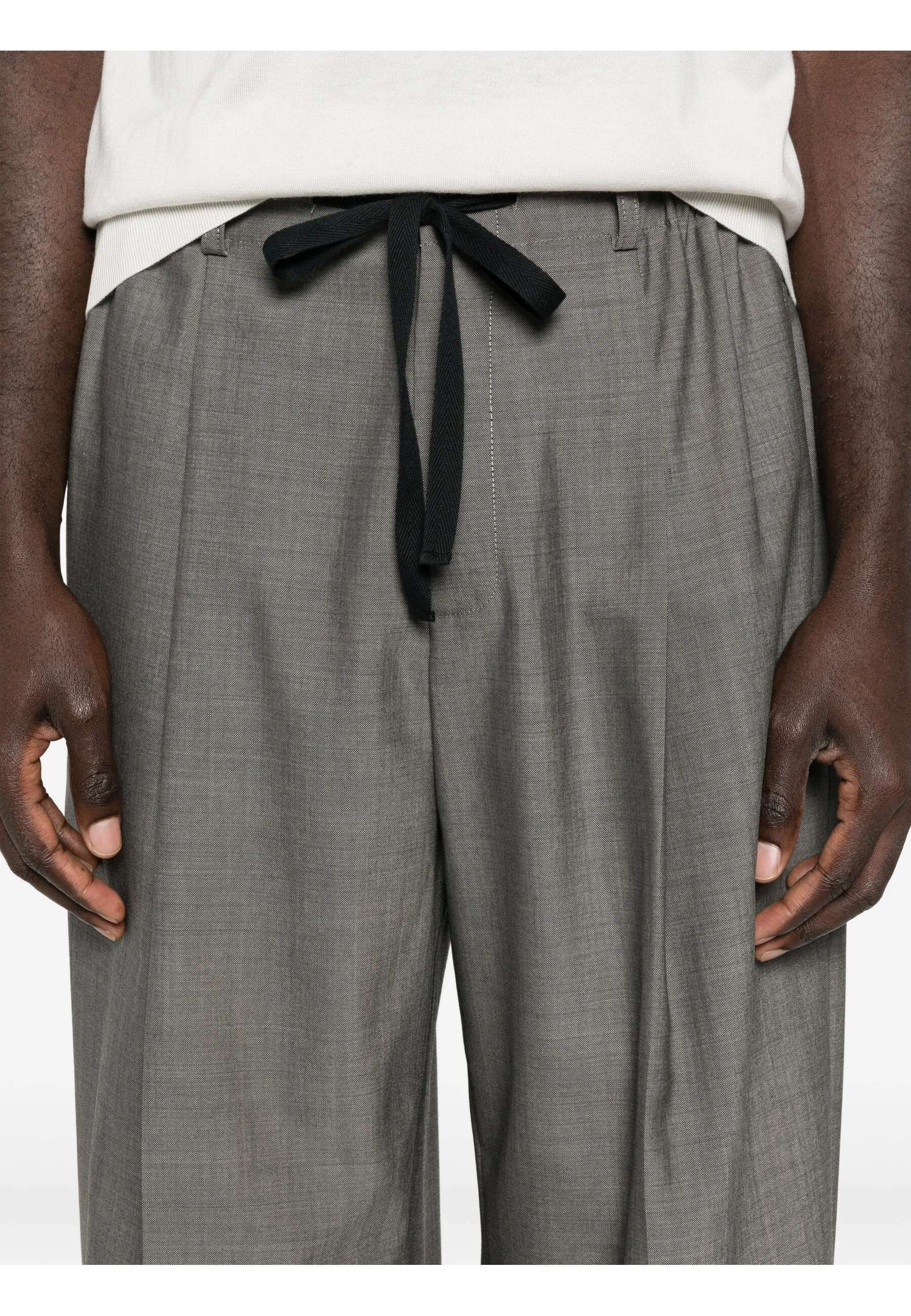 DRAWCORD PANT #WARM GREY STUDIO NICHOLSON Pantaloni NOAM SNM 1186