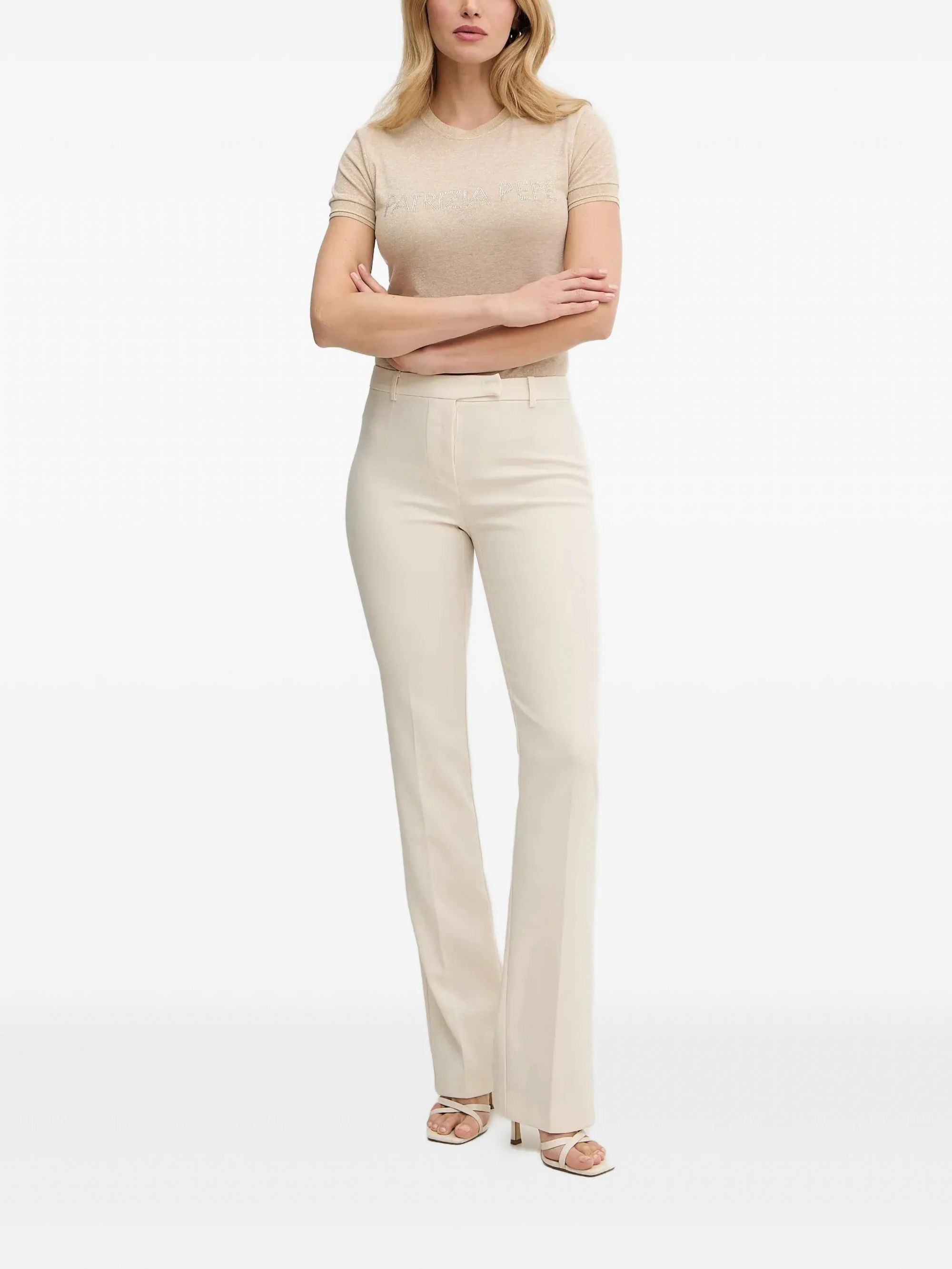 PANTALONI/TROUSERS WARM IVORY #W409 PATRIZIA PEPE Pantaloni 8P0781 A6F5 W409