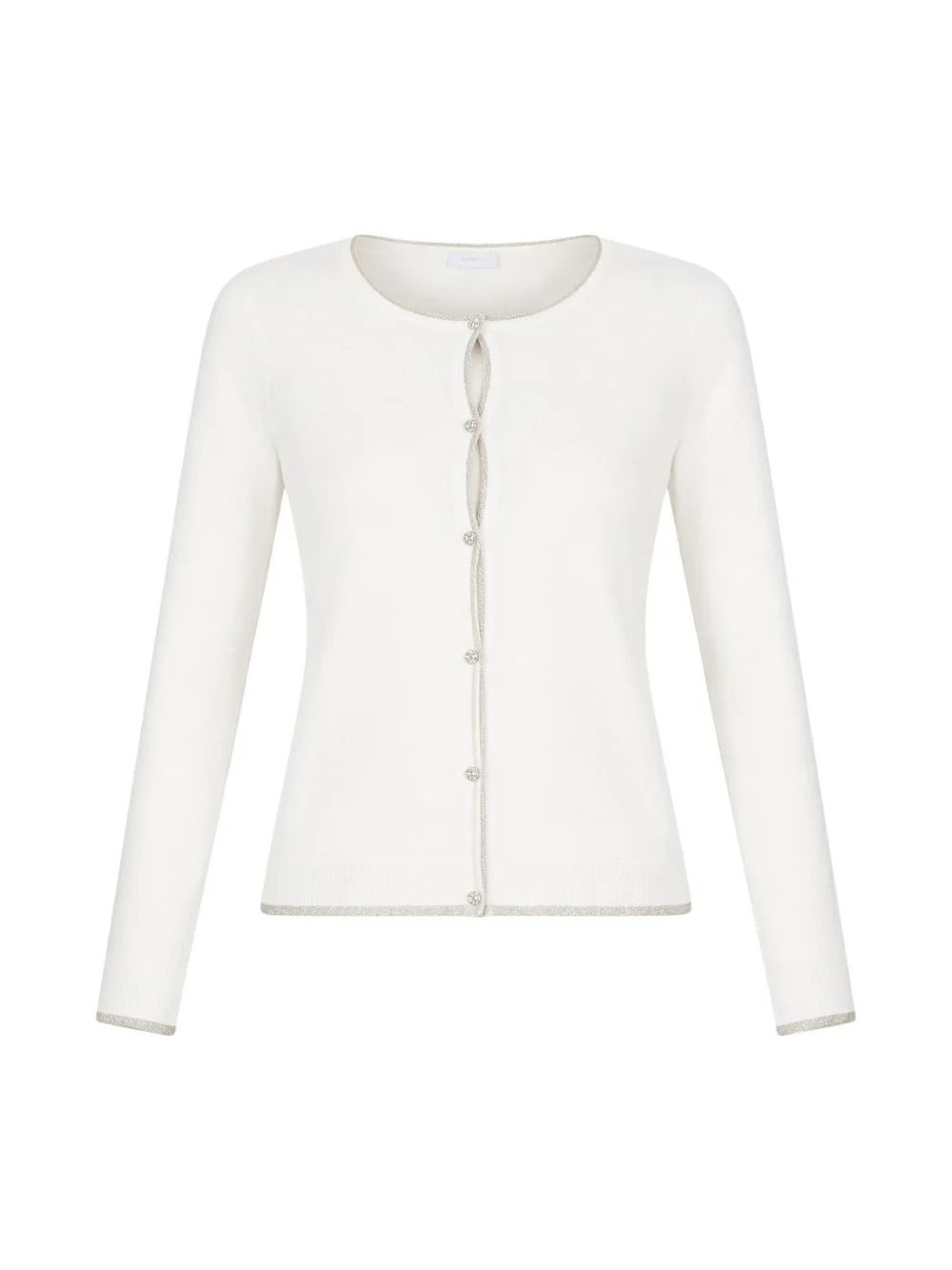 ECS MAGLIA APERTA M/L BIANCO #10701 LIU JO Jersey WXX056MS49I 10701