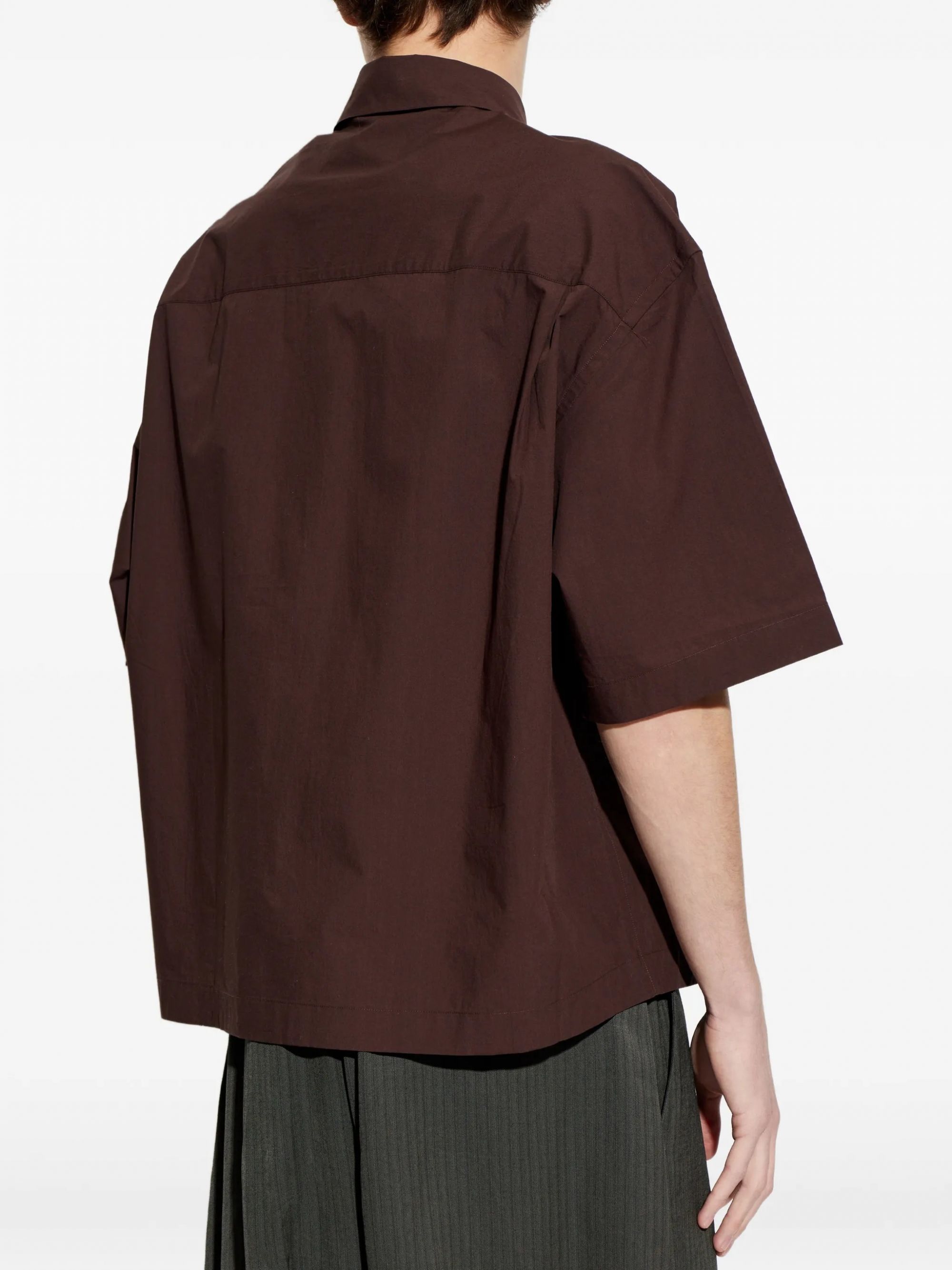 SHORT SLEEVE BOXY SHIRT #COCOA STUDIO NICHOLSON Camicie SANKO SNM 1267