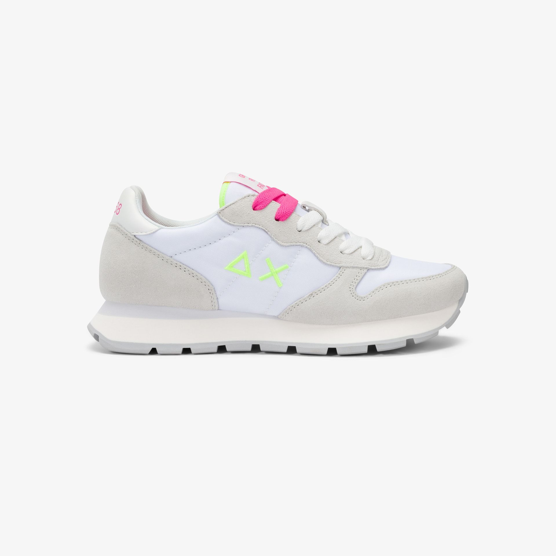 ALLY SOLID BIANCO/FUXIA #0162 SUN 68 Scarpe Z36201