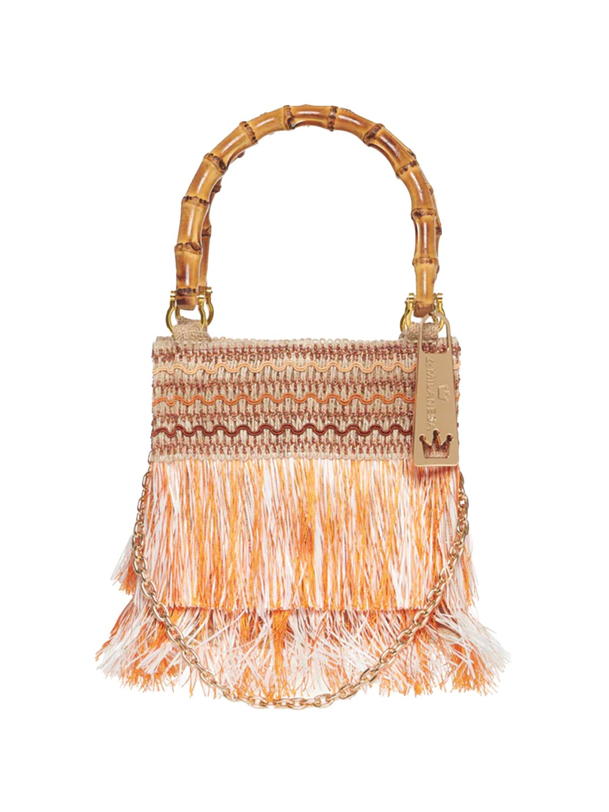 ORCHIDEA SMALL #ARANCIO LA MILANESA Bags ORCMA