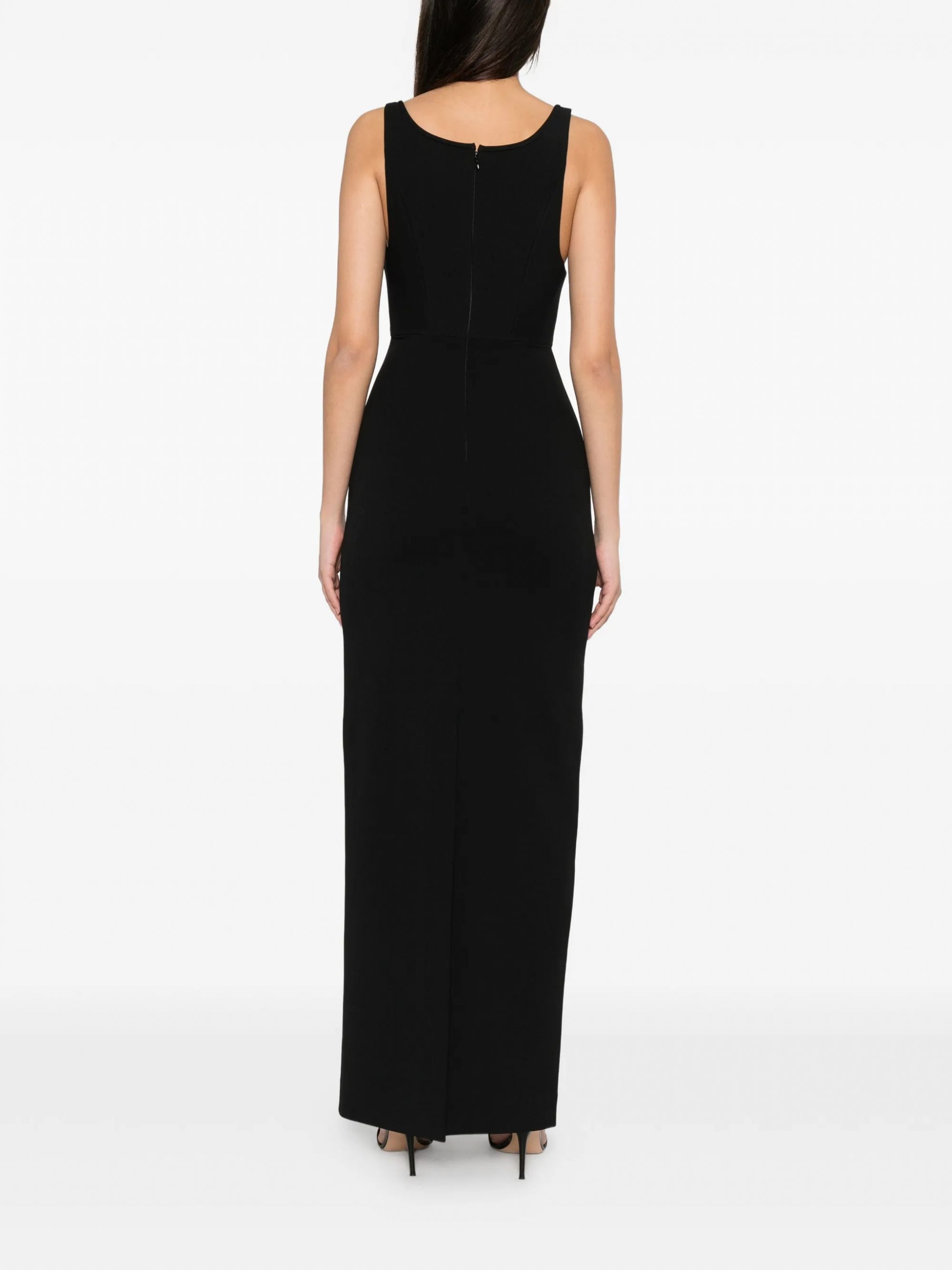 NOOR MAXI DRESS #BLACK SOLACE LONDON Dress OS47006