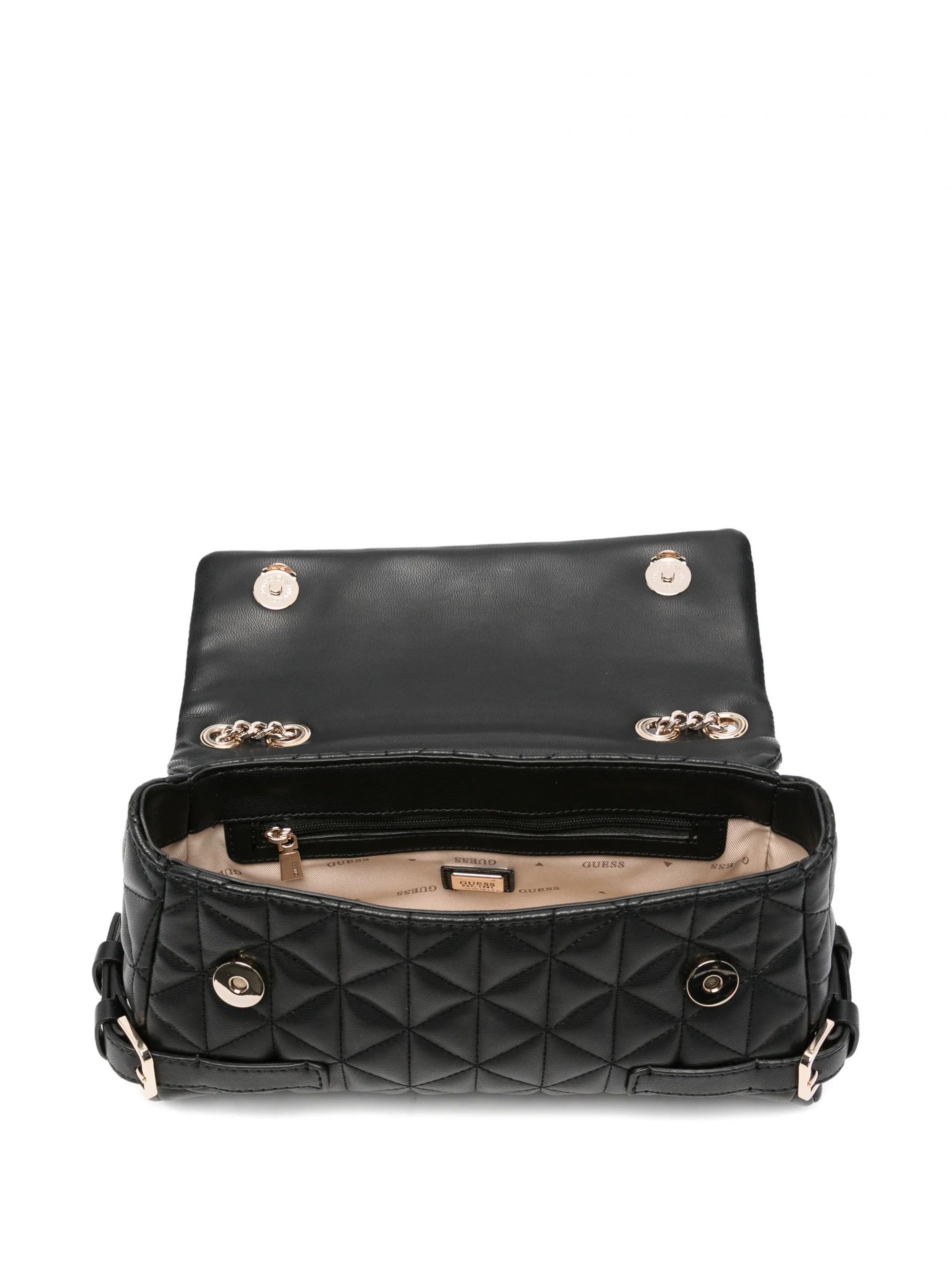 PAISLEIGH CNVRTBLE XBODY FLAP #BLACK GUESS  Borse HWQG98 83210 BLA
