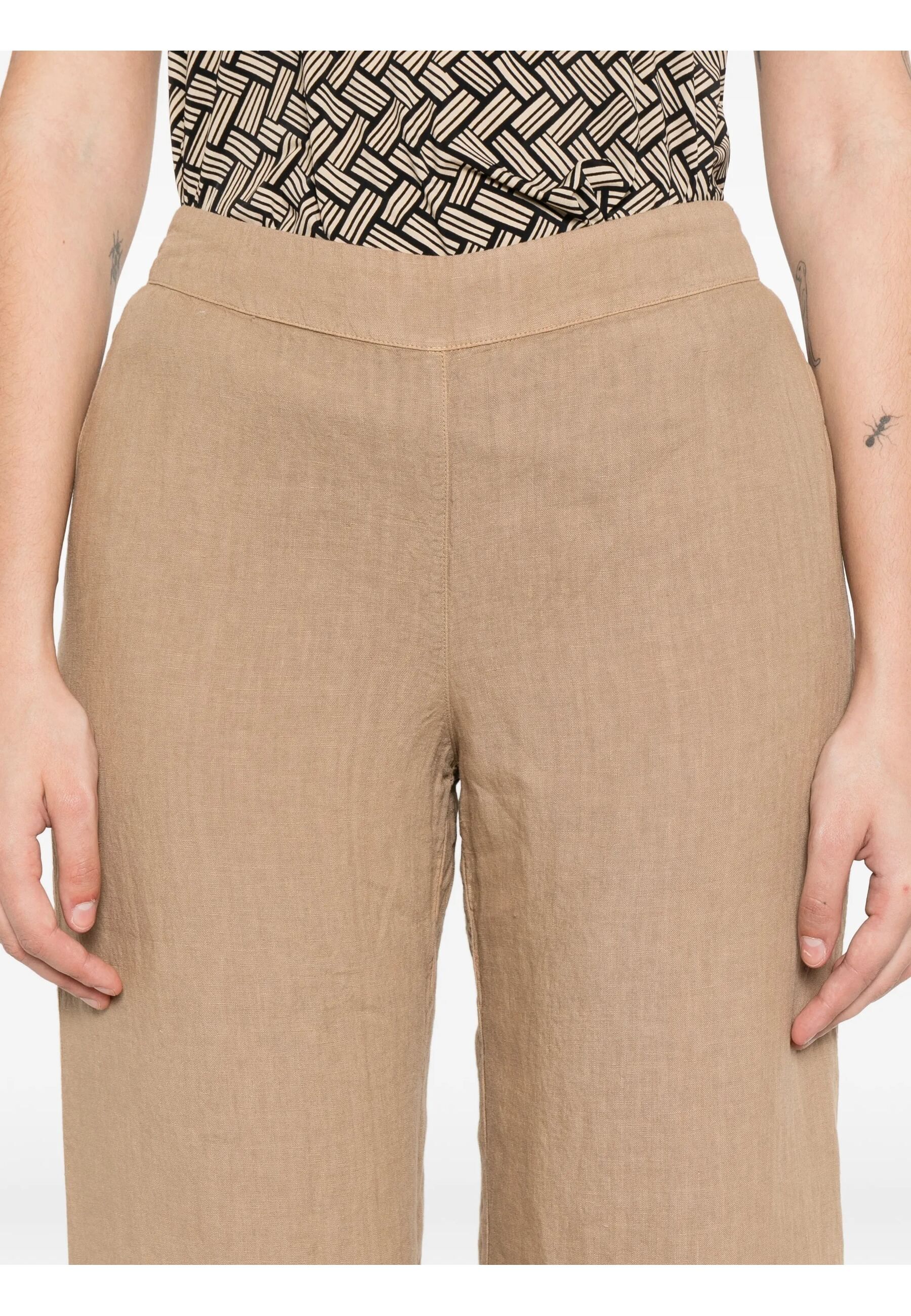 PANTALONE #000092 120% LINO Pantaloni 33ALIW29CO000F753